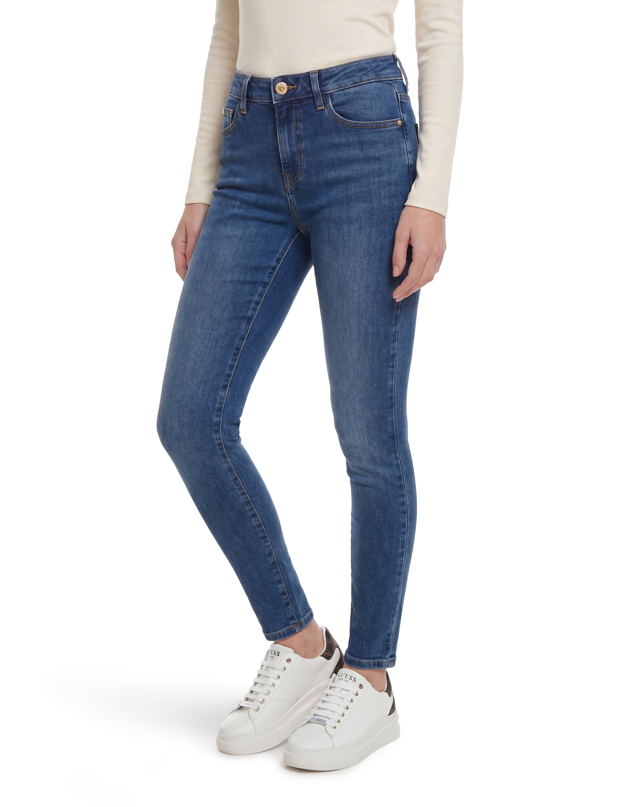 Guess Jeans skinny »CURVE X« aus Stretch-Denim, mittlere Taille