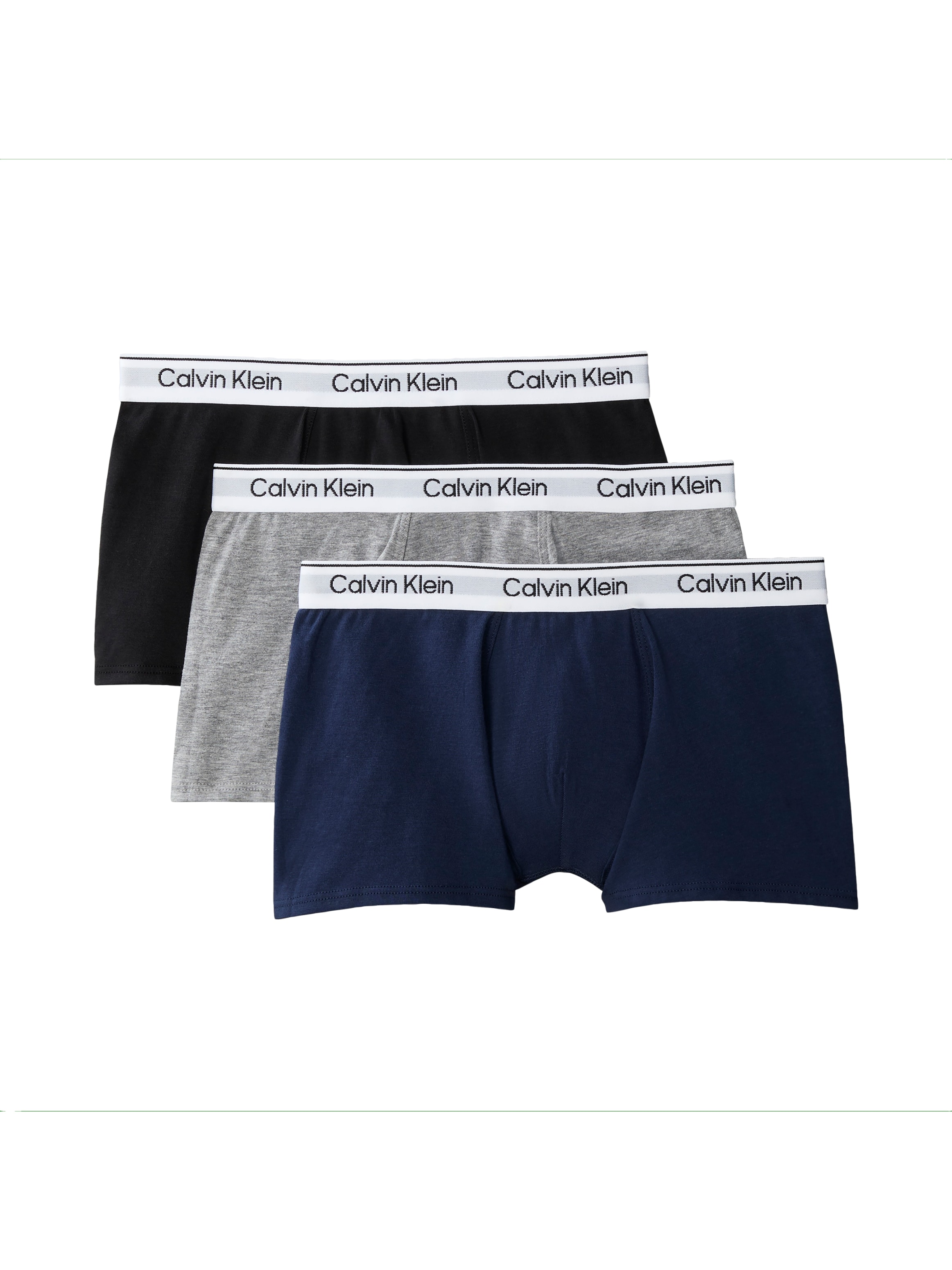 Calvin Klein Underwear Tronc »3PK TRUNK« Packung, 3er-Pack, 3 cuis mit Logobund