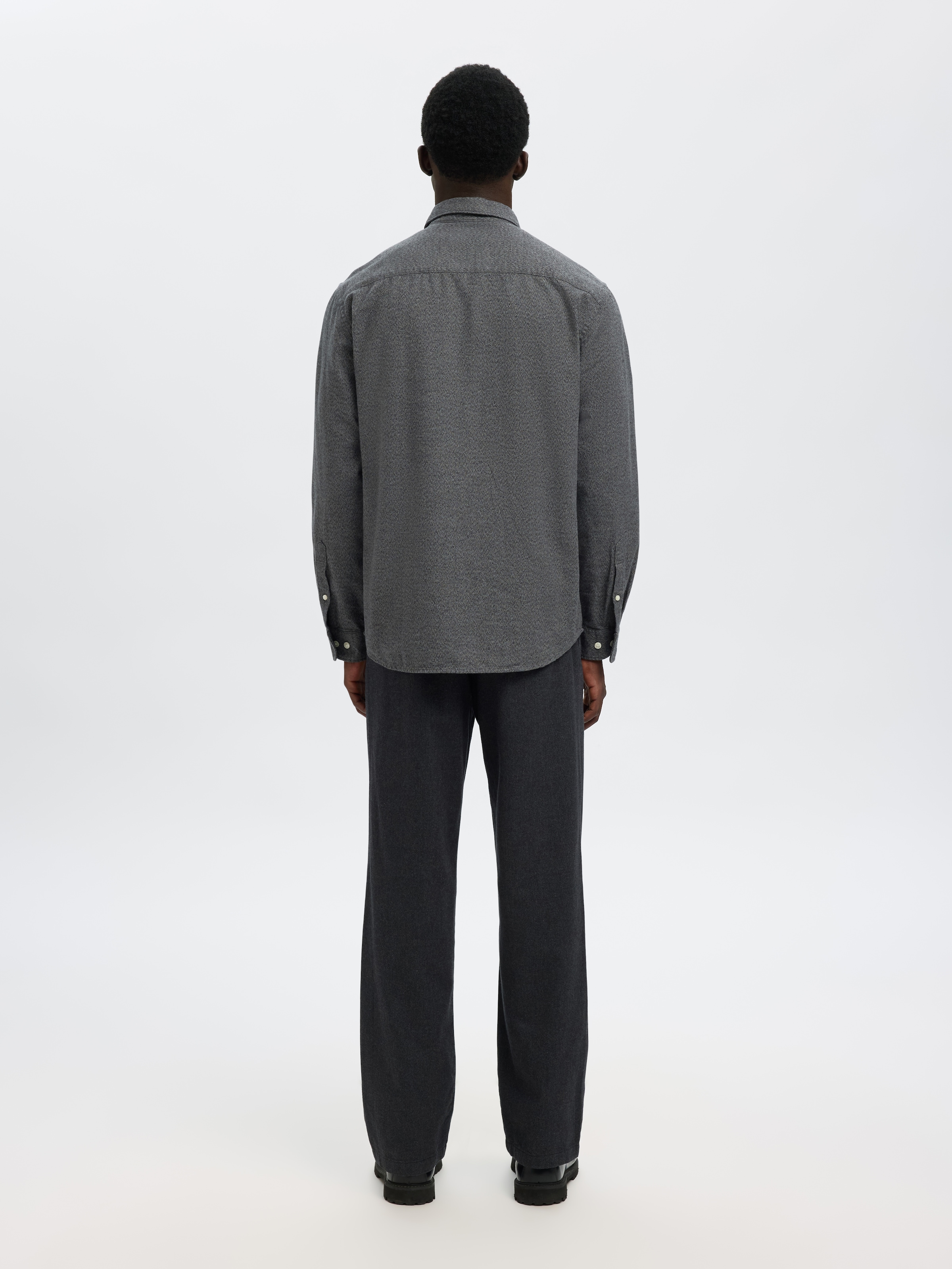 SELECTED HOMME Langarmhemd »SLHREGNOAH BRUSHED TWIST SHIRT LS NOOS«