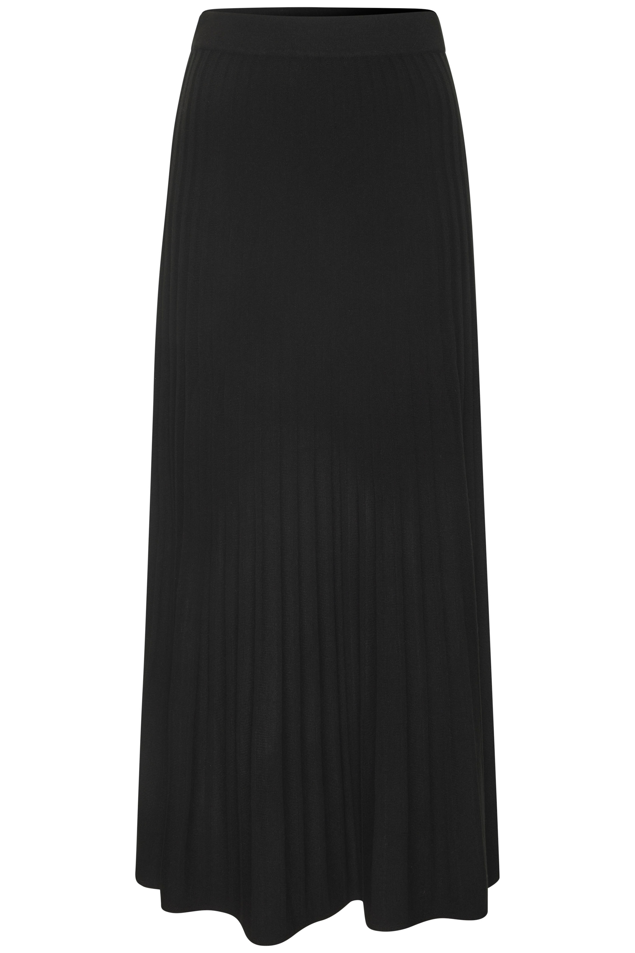 LASCANA Strickrock in Plisseeoptik, eleganter Maxirock aus Strukturstrick