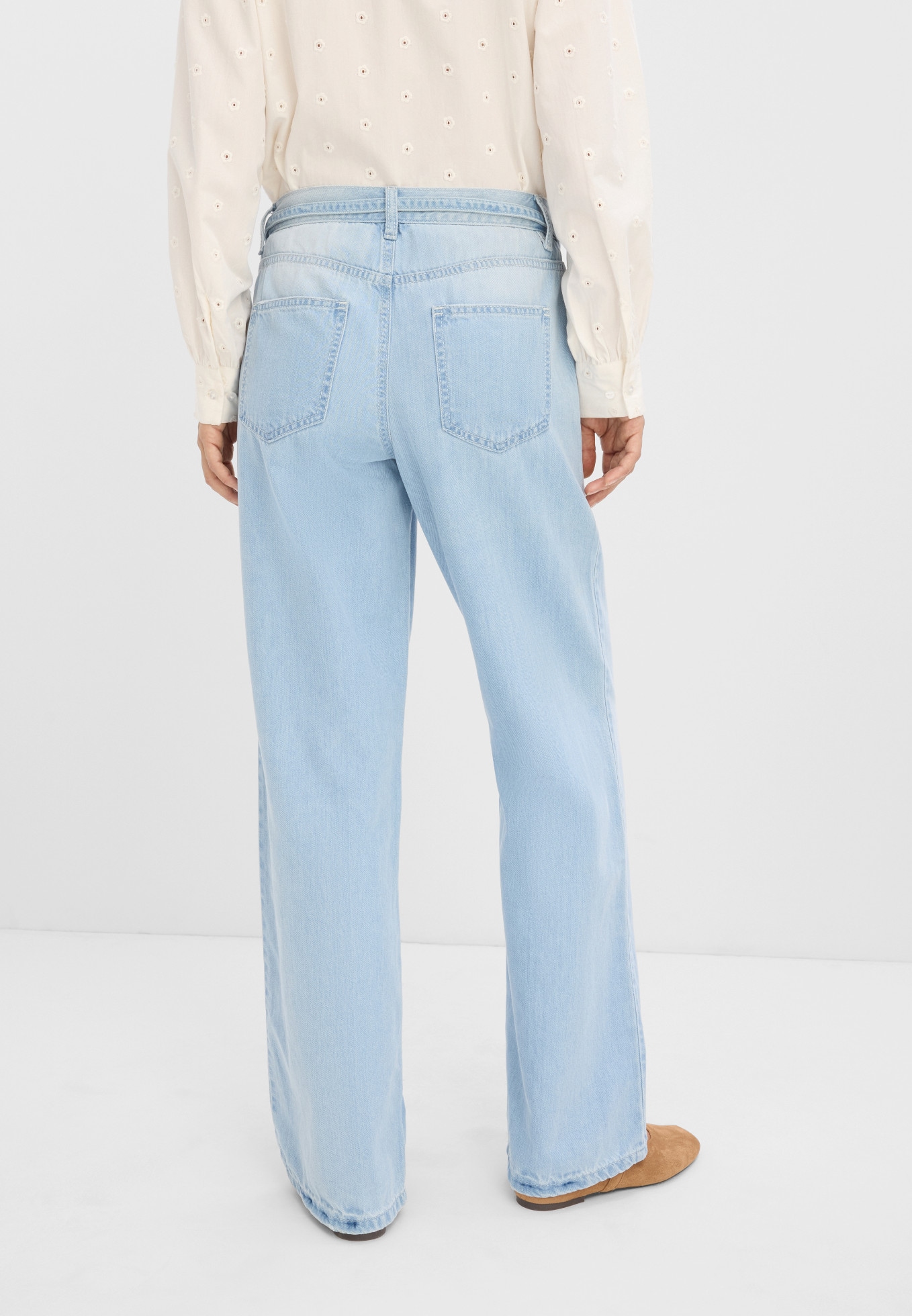 bonprix lockerer Loose Fit, low Stretch Denim, 5-Pocket-Design