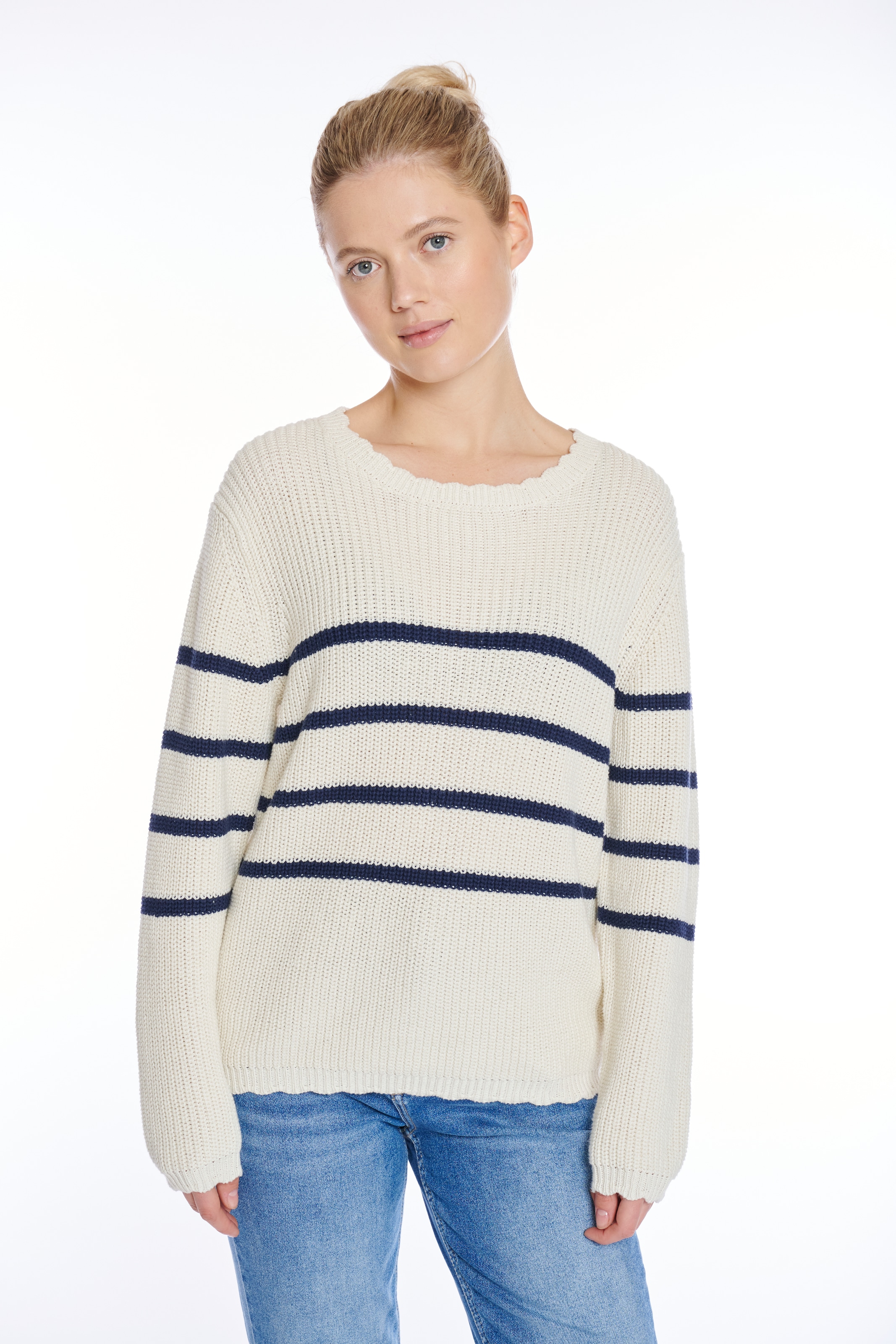 Image of HaILY’S Strickpullover "LS C SK Vi44olet"