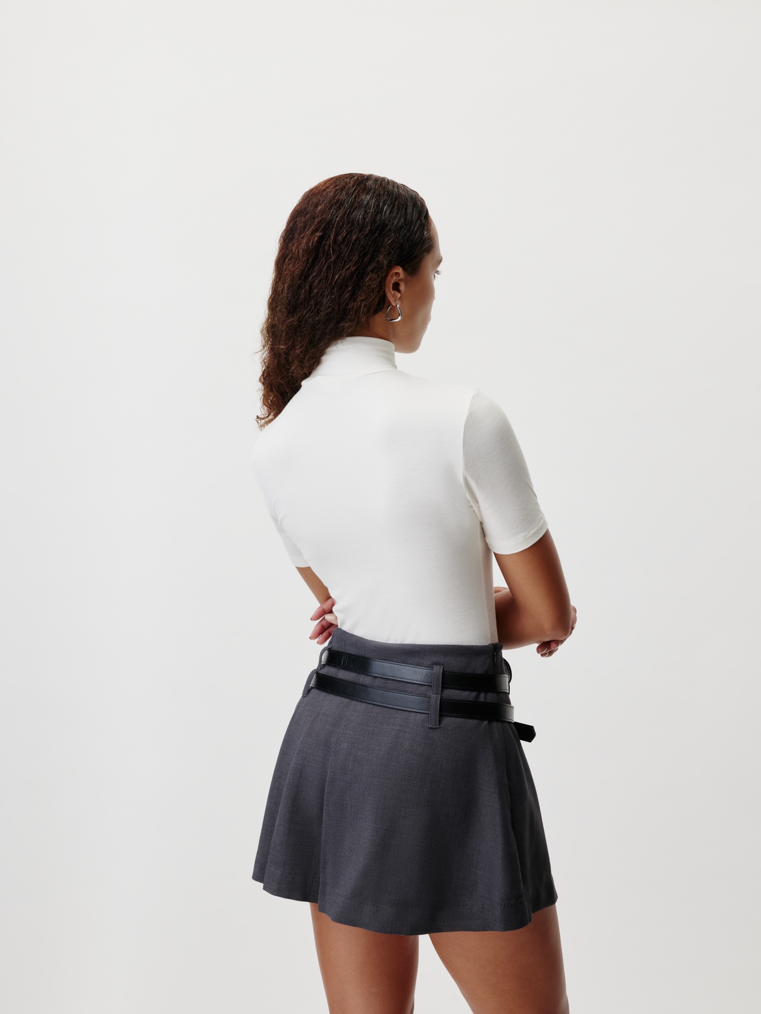 LeGer T-shirt »Larina, LeGer by Lena Gercke« Regular fit mit Stehkragen
