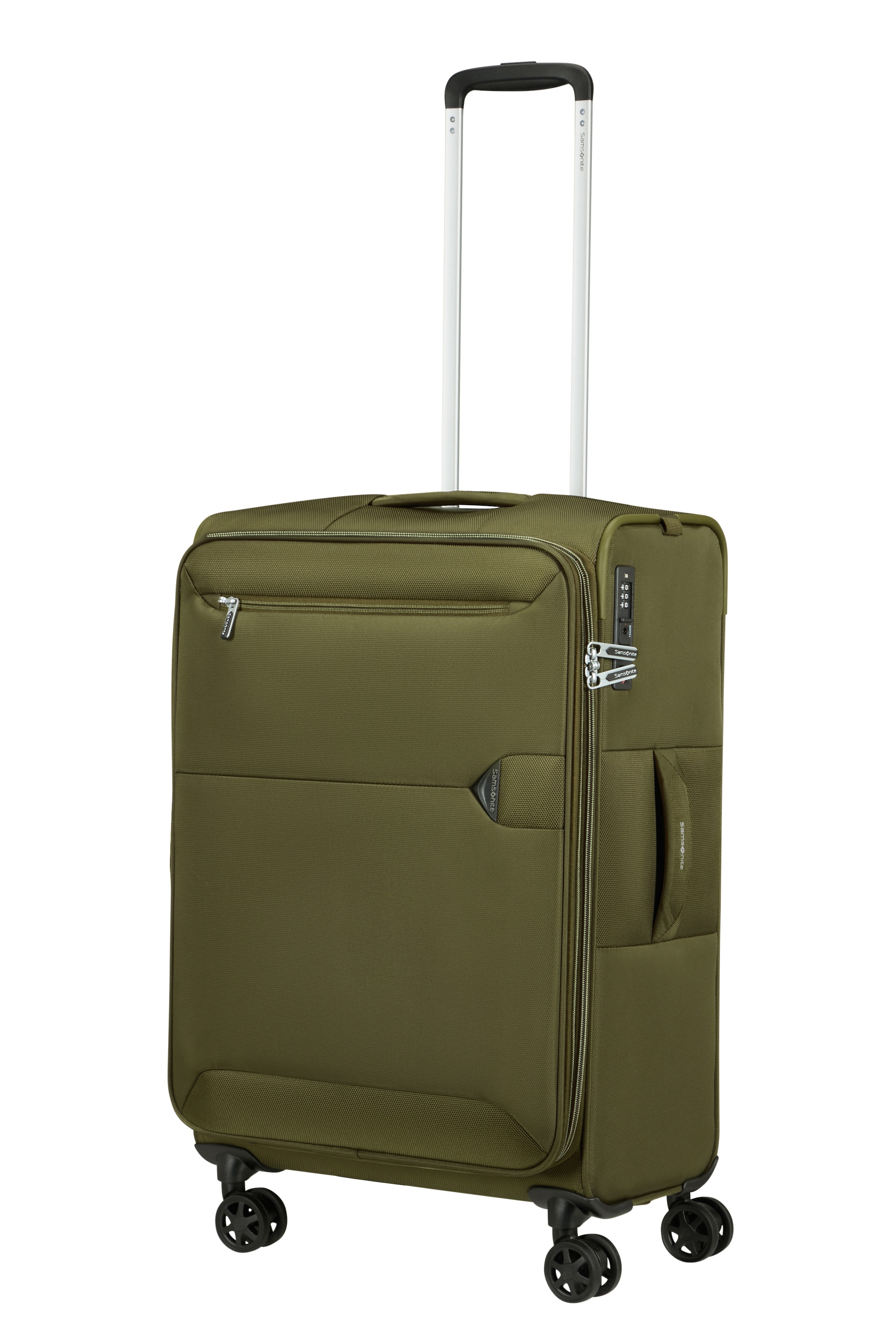 Samsonite Weichgepäck-Trolley »URBIFY, verschiedene Grössen« 68 l 4 Rollen aus Recycle-Polyester, mit Kreuzspanngurt, mit Fronttasche