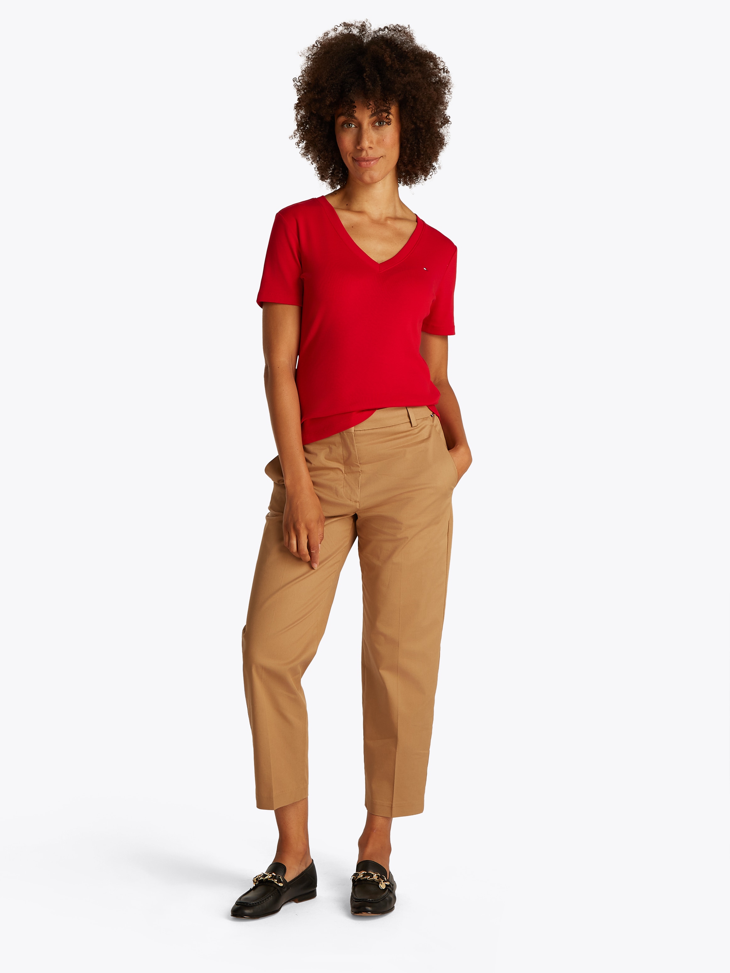 Tommy Hilfiger T-Shirt »CODY, Slim Fit«, mit V-Ausschnitt
