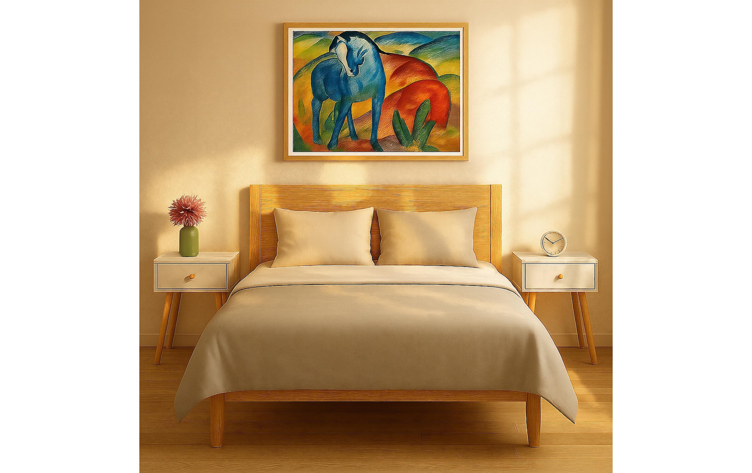 relaxdays Table de nuit »55 x 40 x 32 cm«