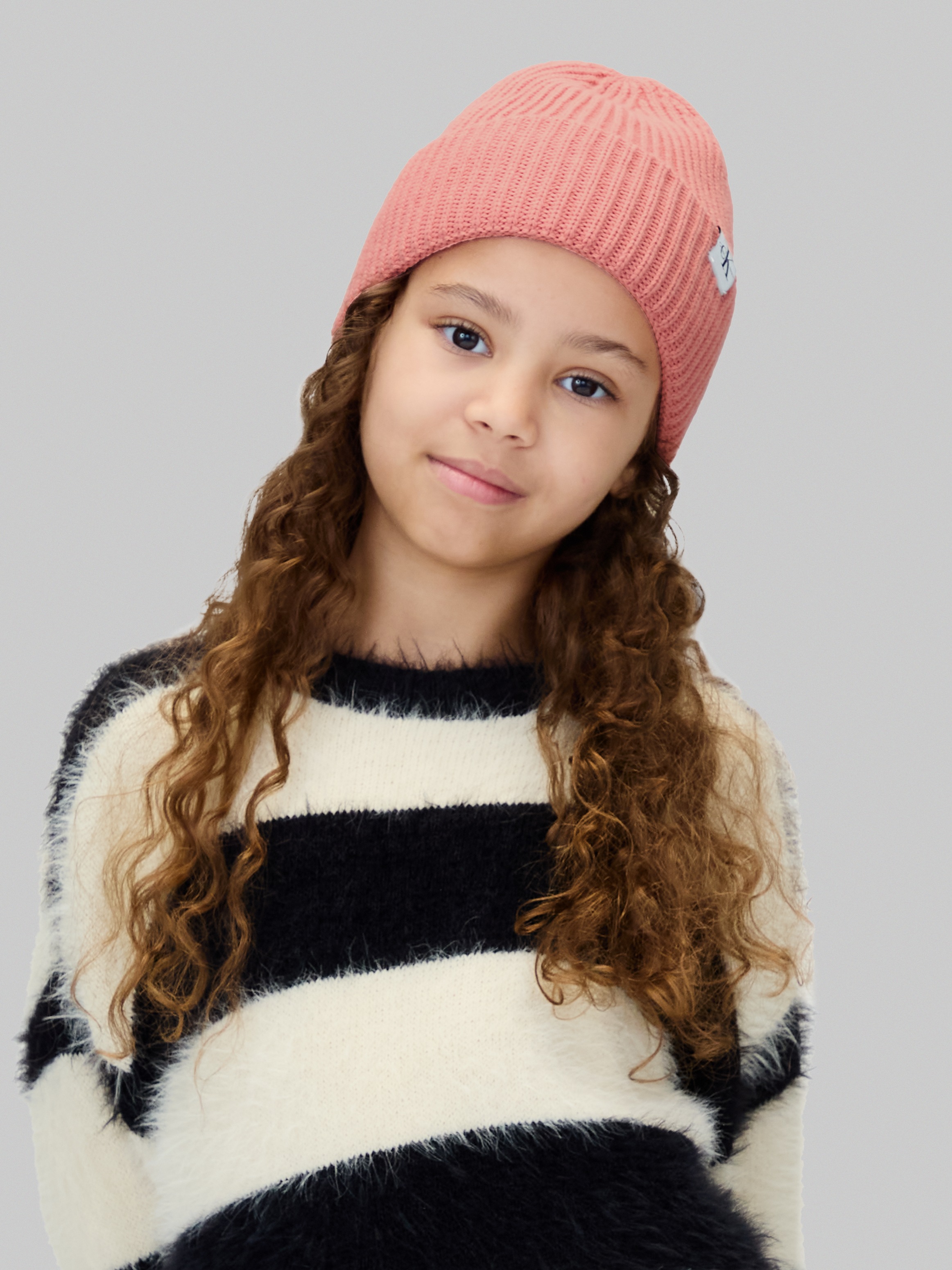Calvin Klein Jeans Beanie »Monogram Rib Beanie«, mit Logopatch