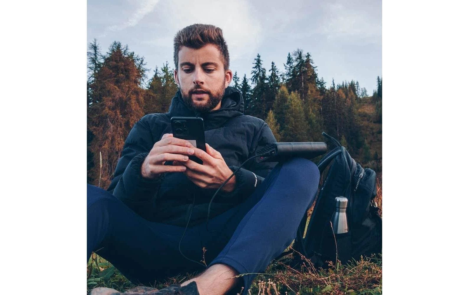   Banque d'énergie »SunSlice Electron 8W Sol – 10000 mAh«