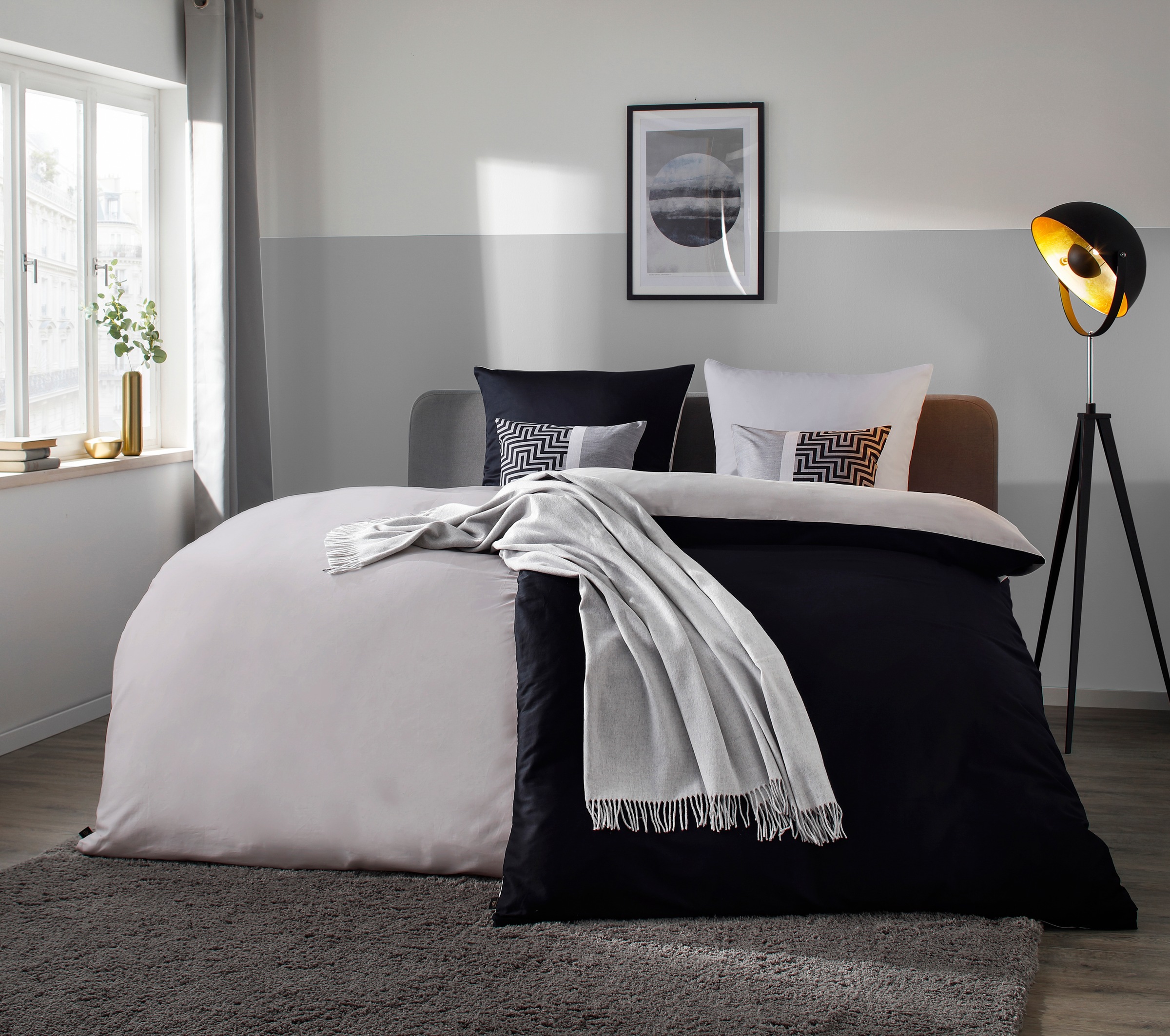 Image of GOODproduct Wohndecke "Plaid Sofia" mit tollen Fransen, Kuscheldecke
