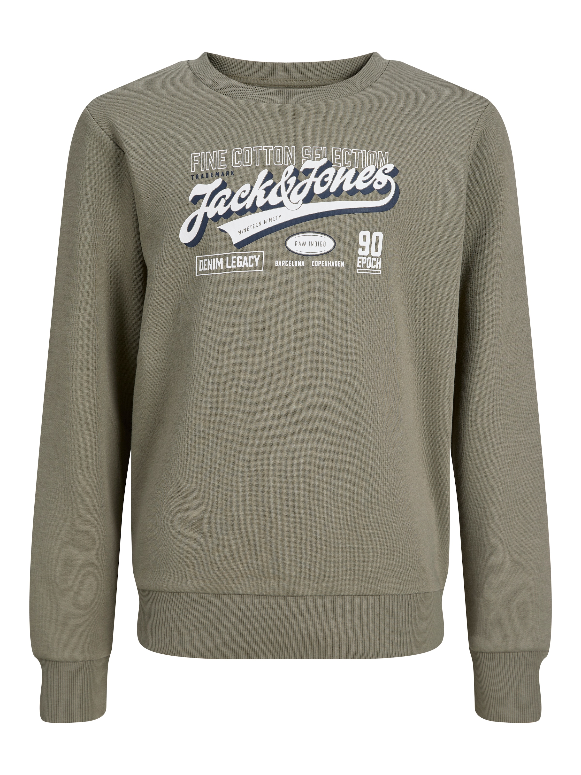 Jack & Jones Junior Sweatshirt »JJELOGO SWEAT CREW 2 COL AW26 SN JNR«, Baumwolle, regular fit
