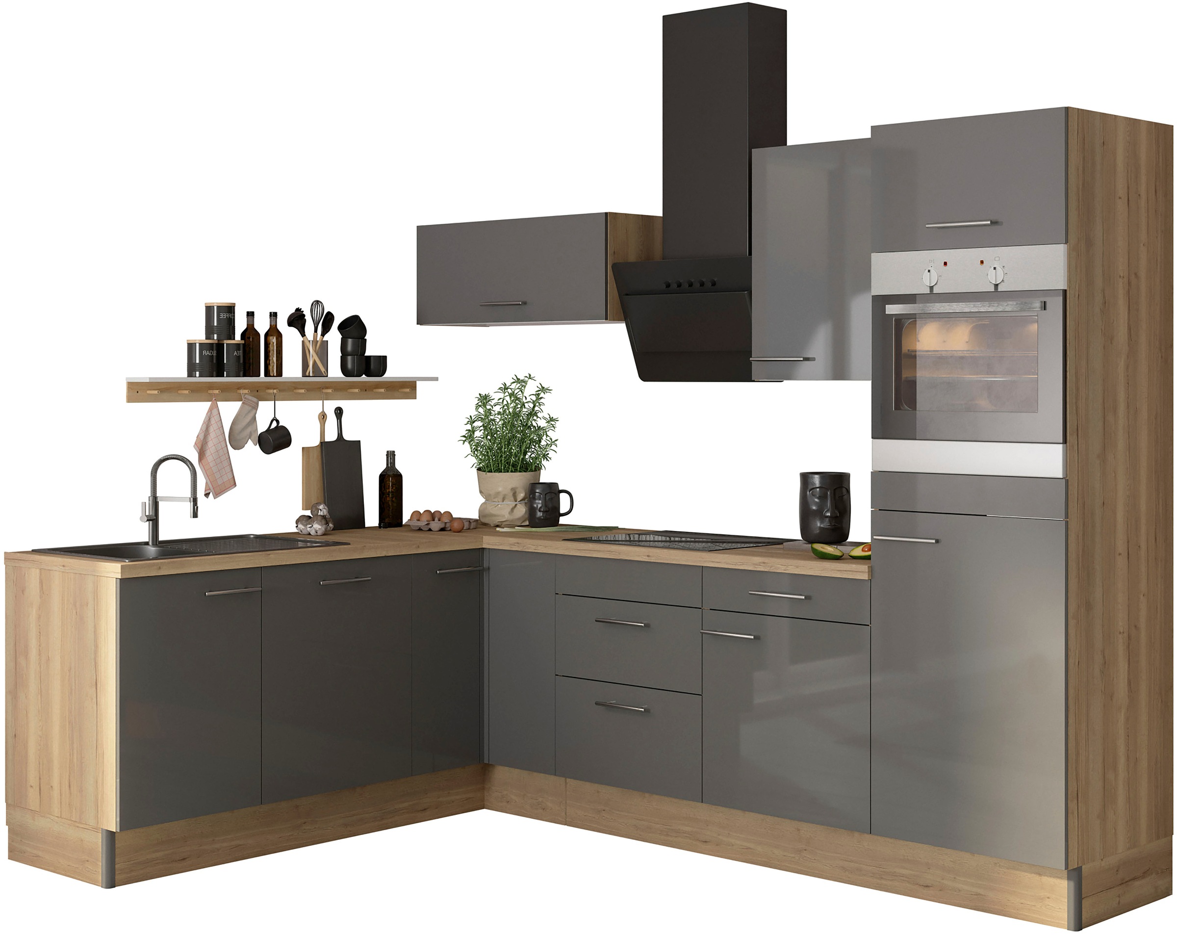 Image of OPTIFIT Küche "Klara" 200 x 270 cm breit, wahlweise mit E-Geräten