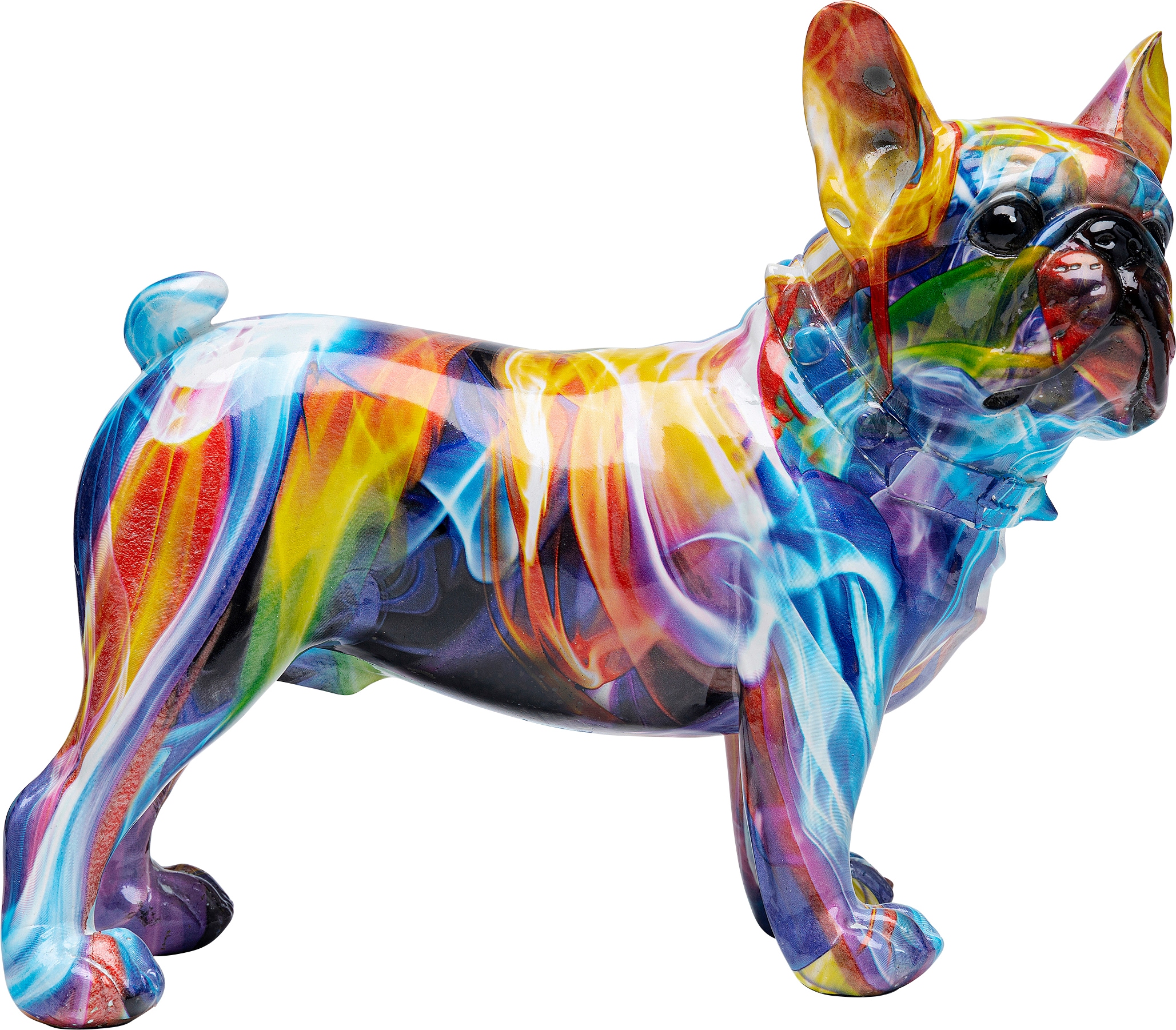Image of Kare Design Dekofigur "Deko Figur Frenchie Bunt 24cm"