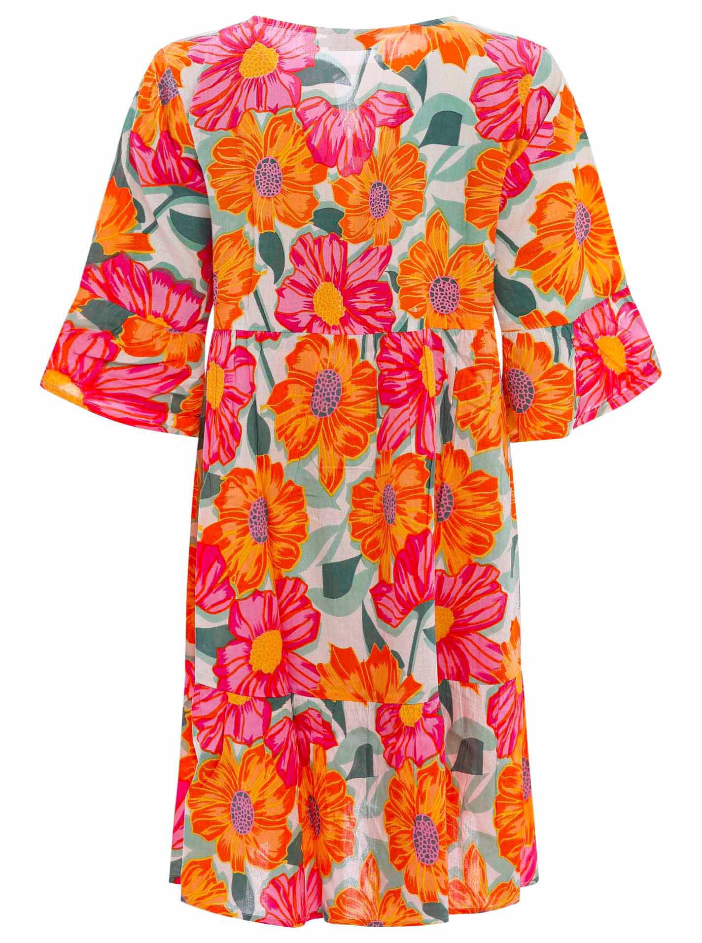 Sommerkleid, mit floralem Print