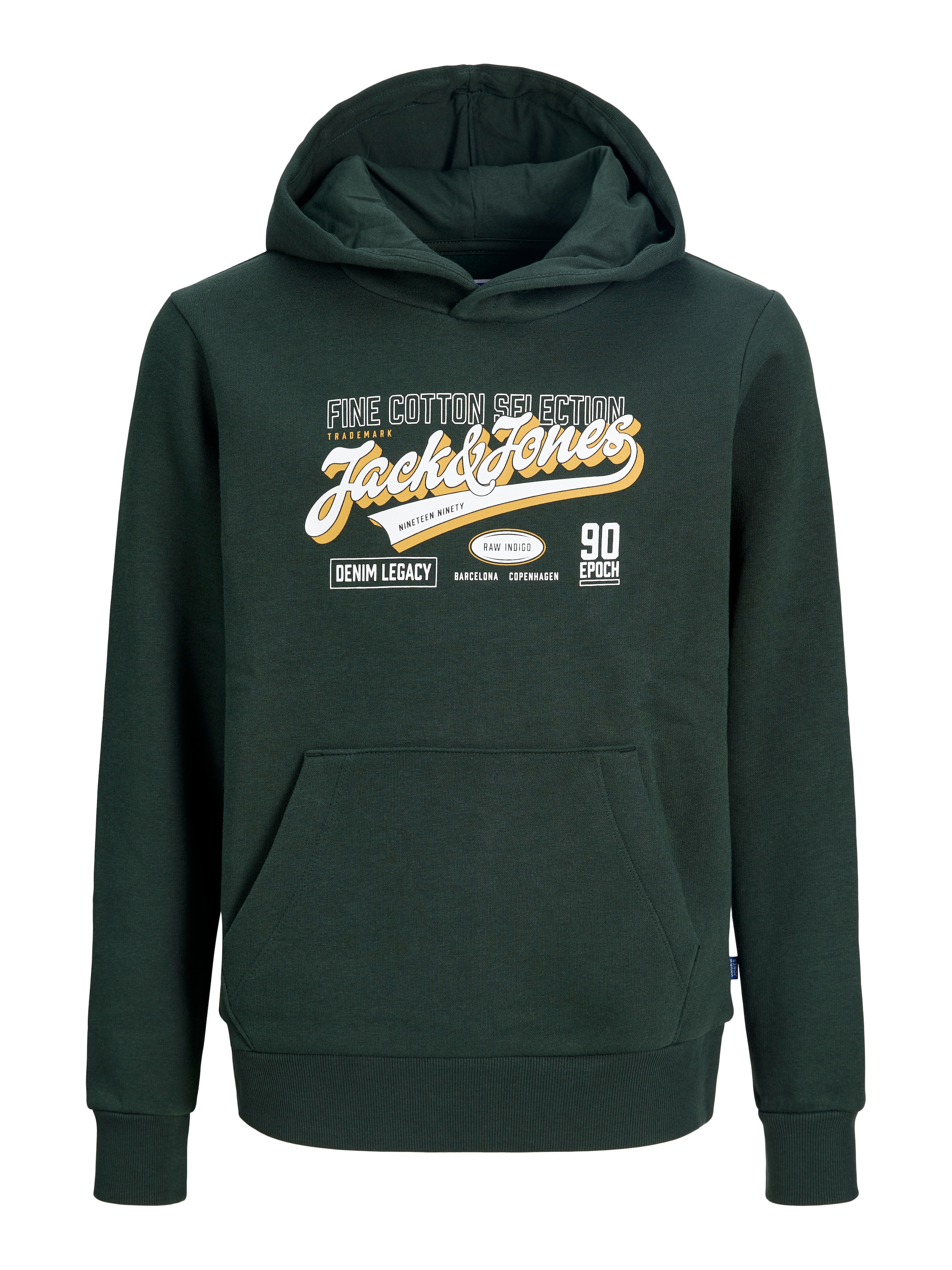 Jack & Jones Junior Kapuzensweatshirt »JJELOGO SWEAT HOOD 2 COL AW26 SN JNR«, Baumwolle, regular fit
