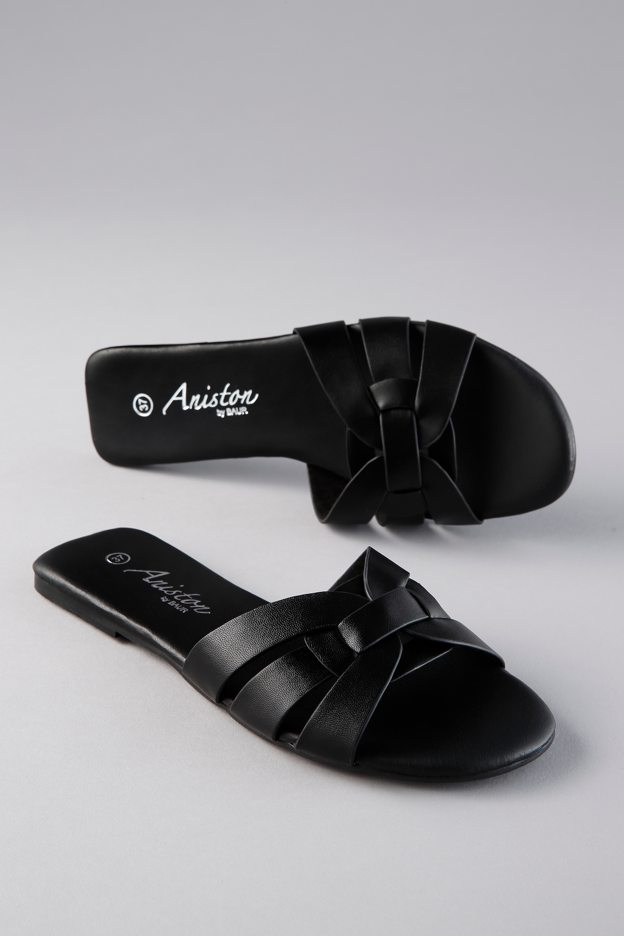 Image of Aniston SHOES Pantolette Sommerschuh, Flat, schmale Form - NEUE KOLLEKTION