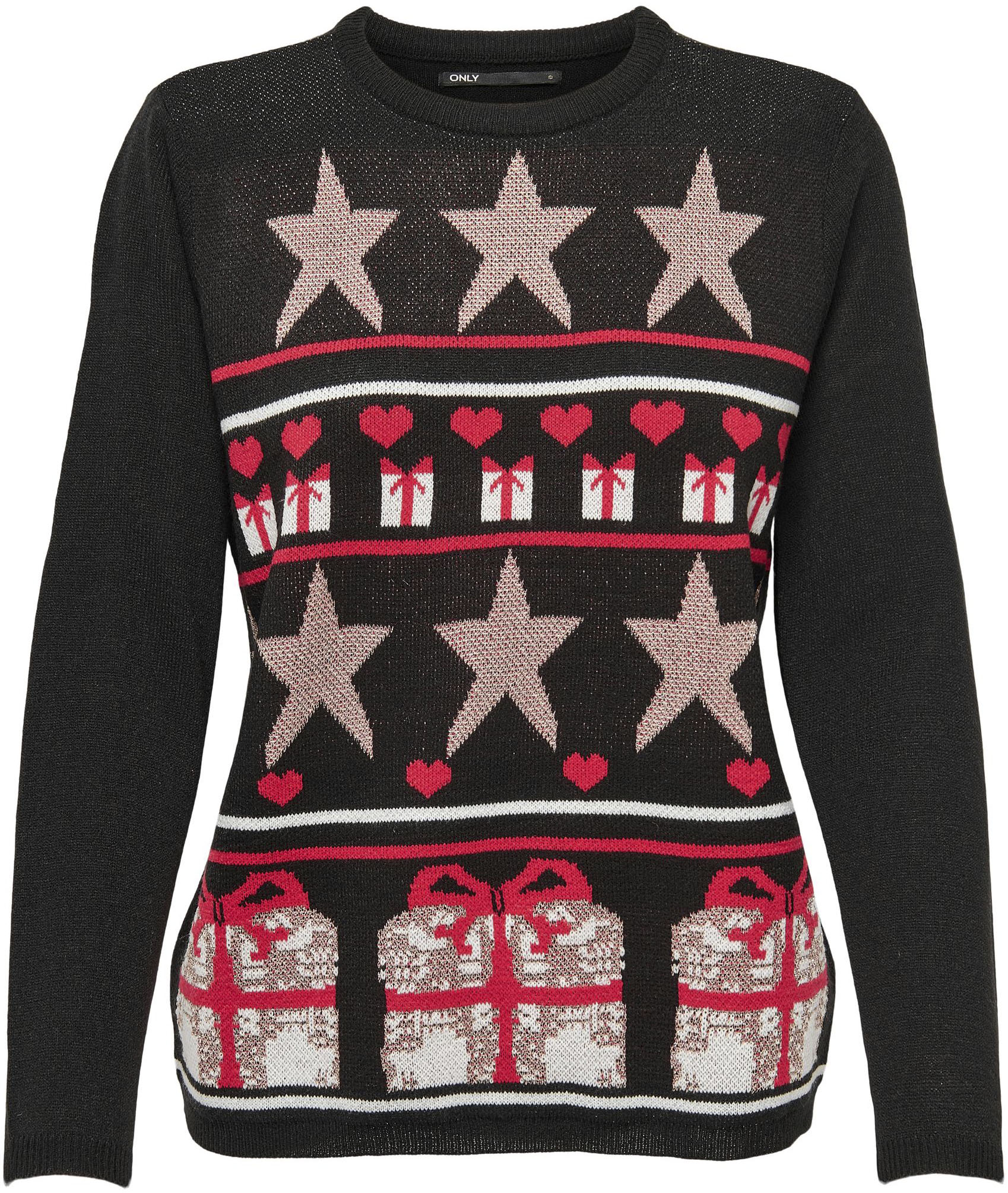 Weihnachtspullover »ONLXMAS WRAP L/S PULLOVER BOX KNT«