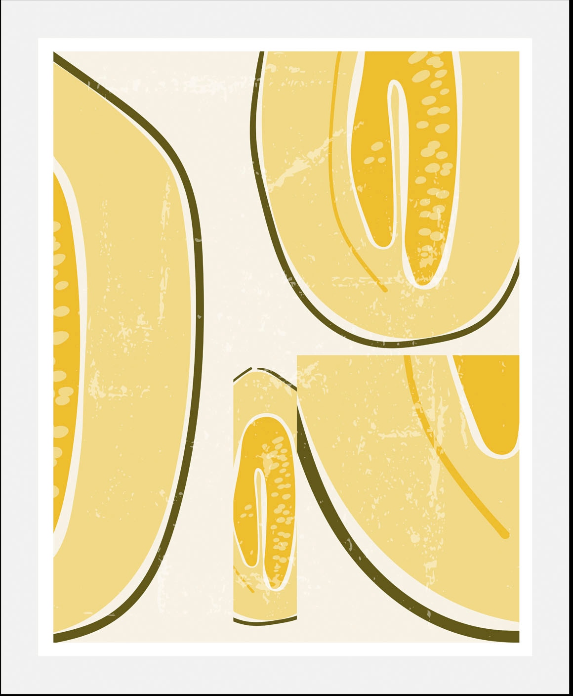 queence Bild »Fifi« Abstrakt | Essen | Figuren | Kunst | Lebensmittel | Obst | Obst Bilder 1 Stk. tlg. gerahmt
