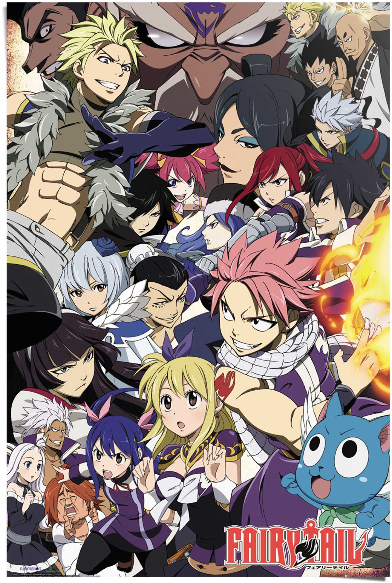 Image of Reinders! Poster »Fairy Tail Staffel 6«, (1 St.) bei Ackermann Versand Schweiz