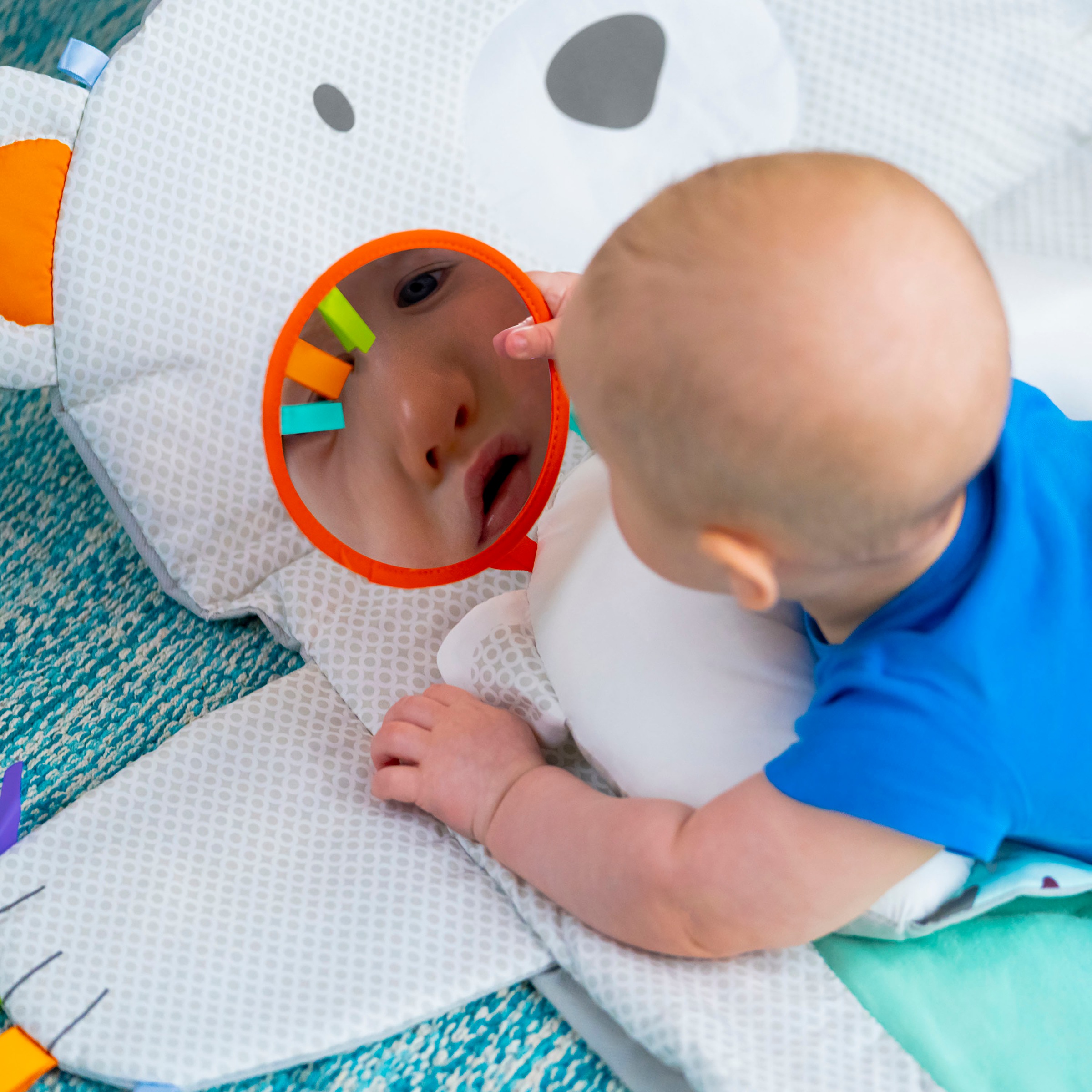 Bright Starts Jouet de préhension »Tummy Time Prop & Play™«