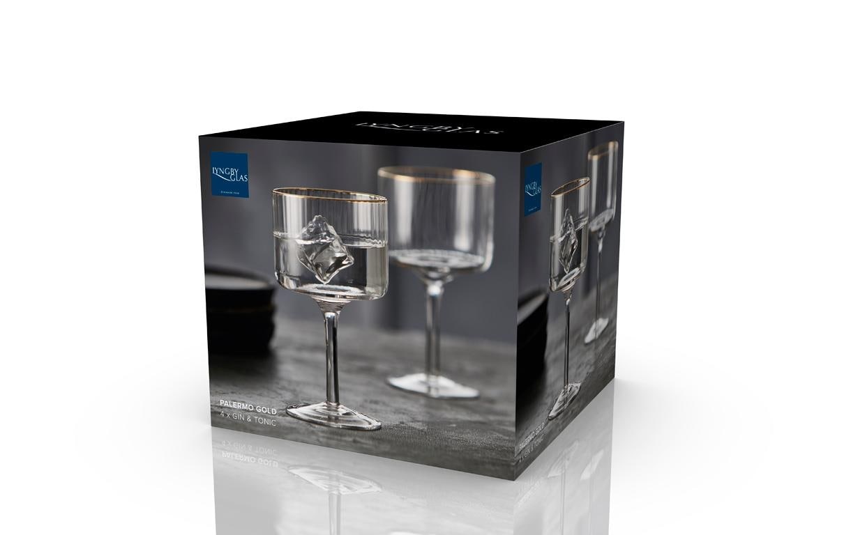 Whiskyglas »Lyngby Palermo Gold 4 Stück, 45 cl«