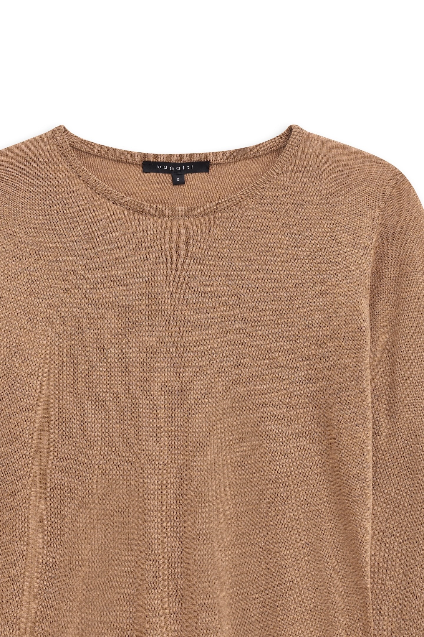 bugatti Pull à col rond »weich & elegant«, aus einem Kaschmir-Mix
