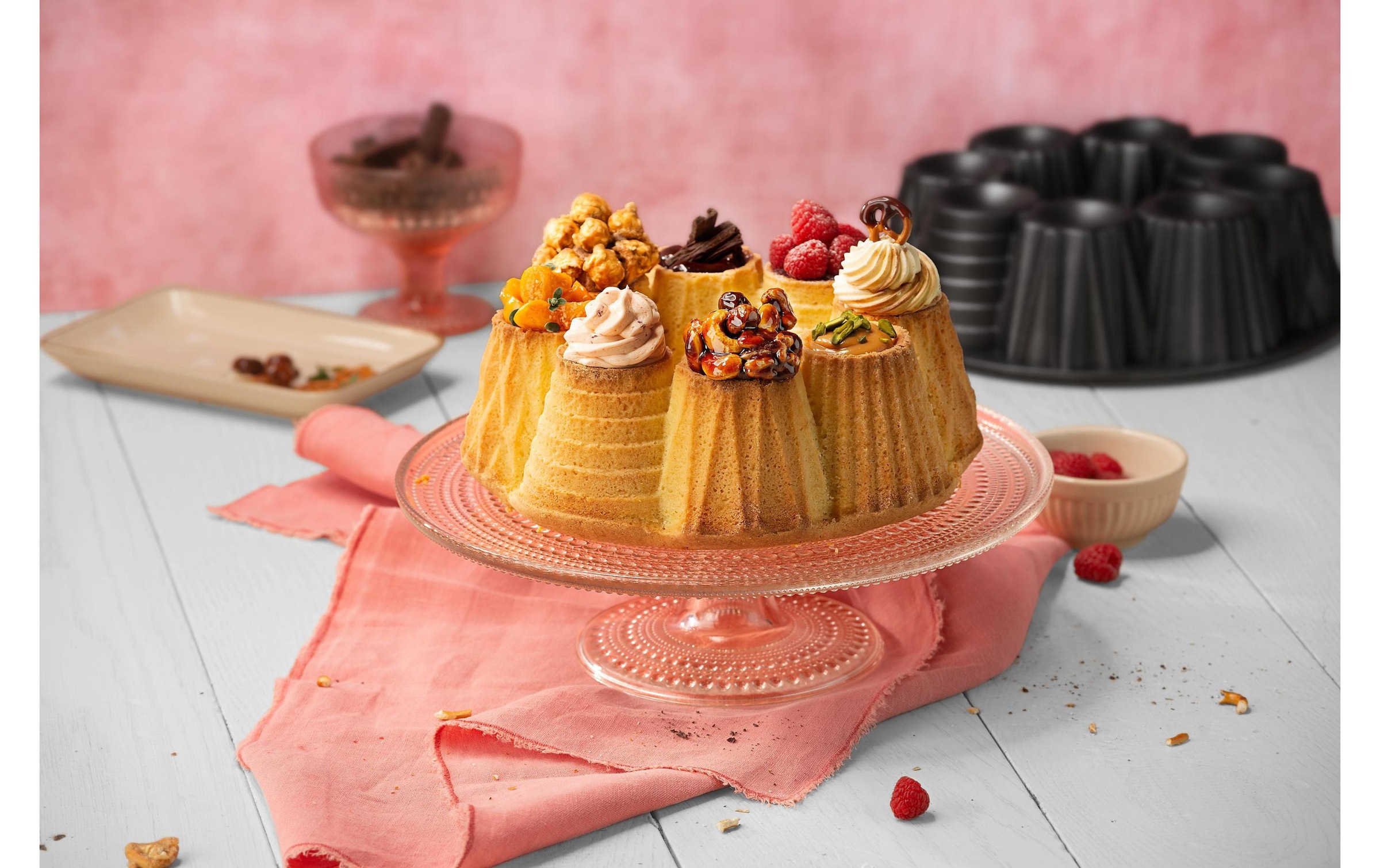 Kaiser Backform »Tarte- und Törtchen«, (1 St.)