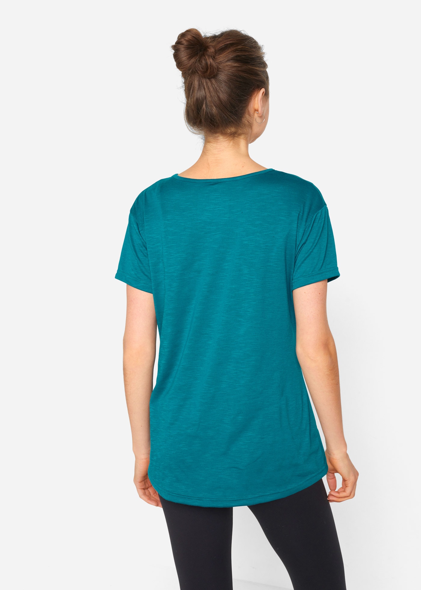 bonprix Funktionsshirt Packung, 2 Stk. Oversized, überschnittene Schultern, schnelltrocknendes Material