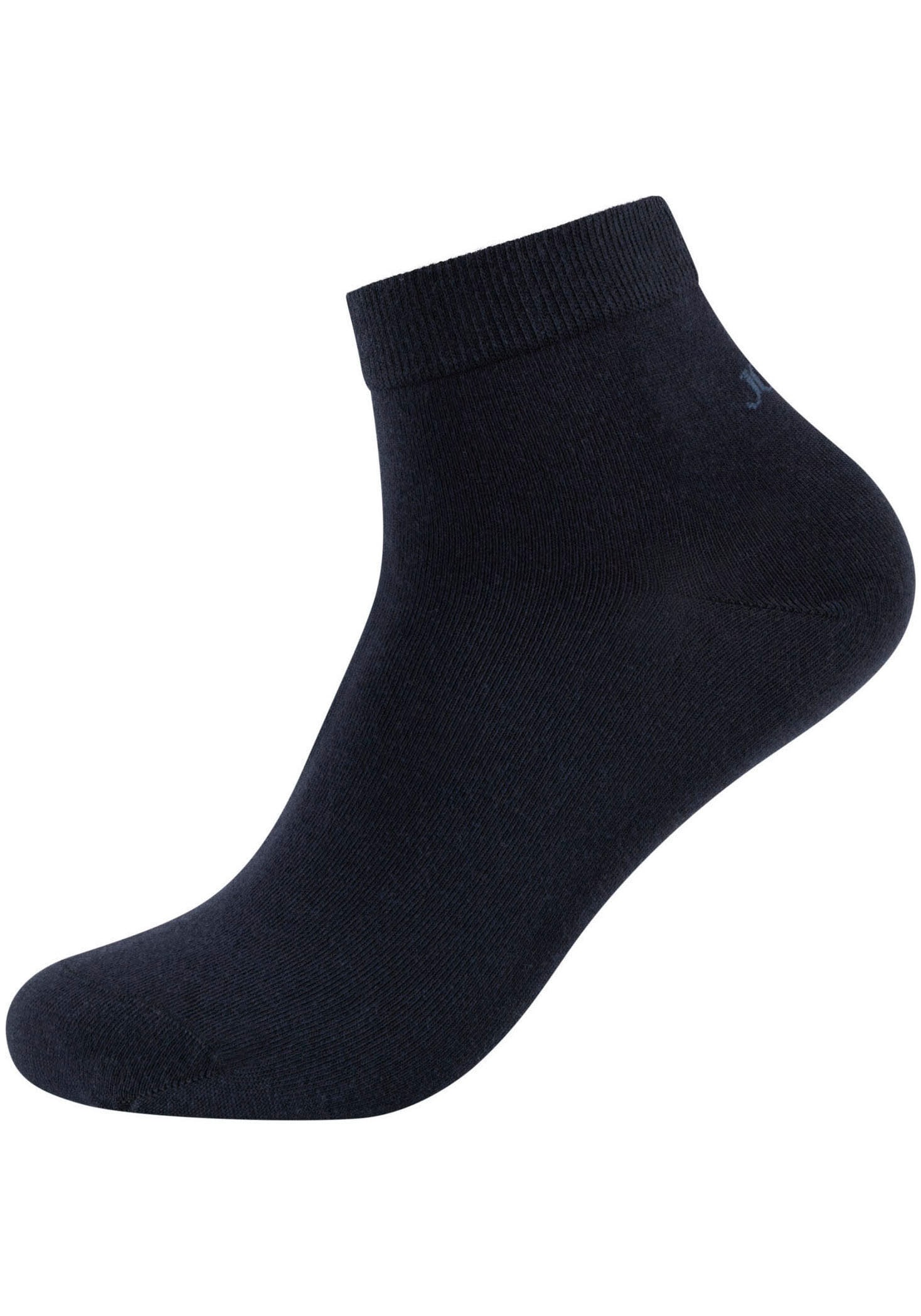 JOOP! Chaussettes courtes »premium essentials« 4 Couple tlg. mit Logoschriftzug an der Ferse