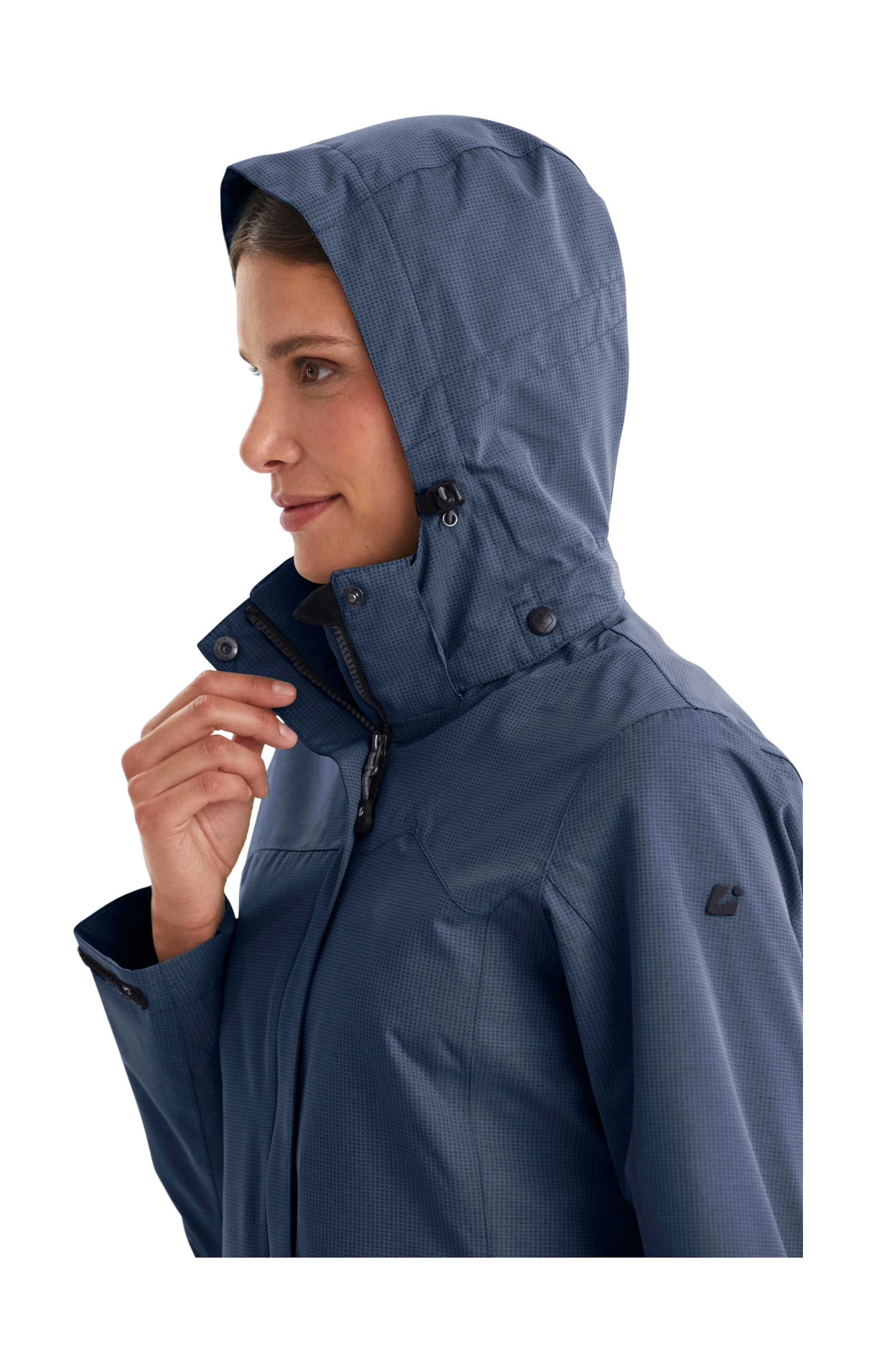 Killtec Outdoorjacke »Inkele«, Damenjacke mit abnehmbarer Kapuze, wind- und wasserdicht, atmungsaktiv
