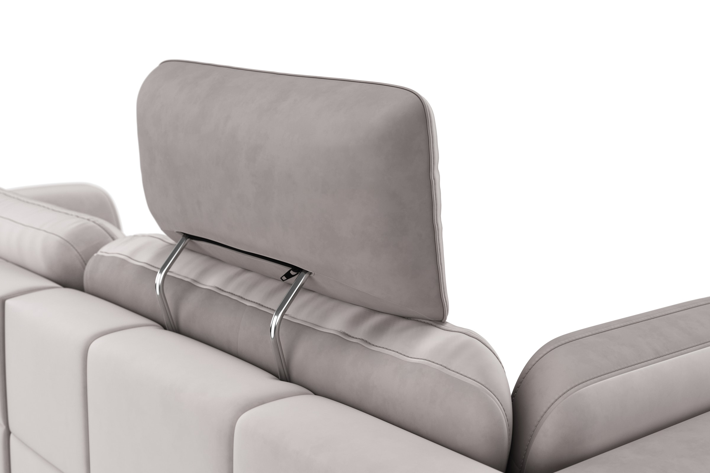 sit&more Ecksofa »Bendigo L-Form« inklusive Sitztiefenverstellung, Bodenfreiheit 15 cm, in 2 Fussfarben