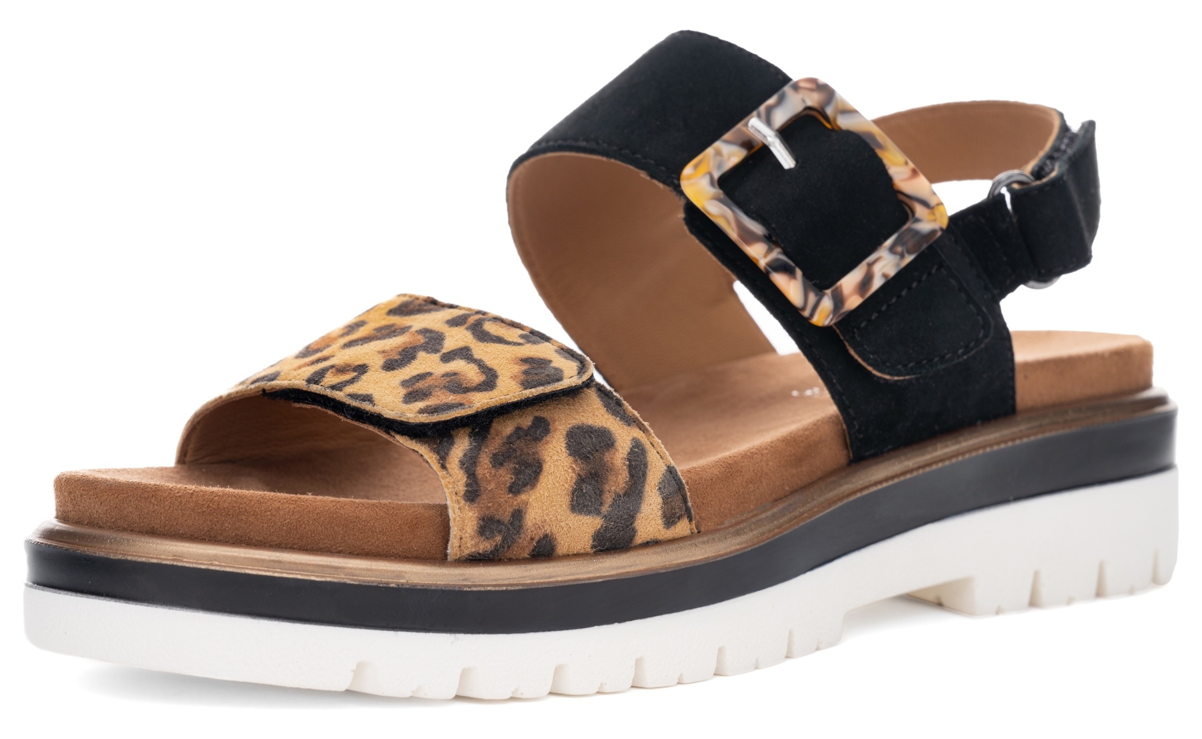 Ara Sandales à plateforme »MALAGA«  , Plateausandale, Klettschuh in Bequemweite G (= weit)