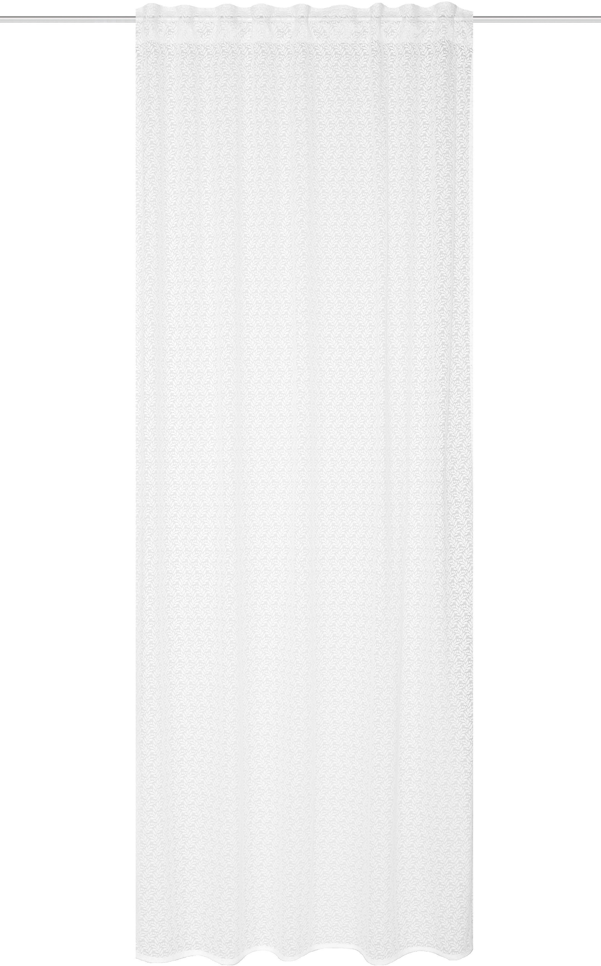 HOME WOHNIDEEN Rideau »PANILIA« Bande multifonctionnelle 1 cuis tlg. Kombibandschal PANILIA mit Raschelspitze