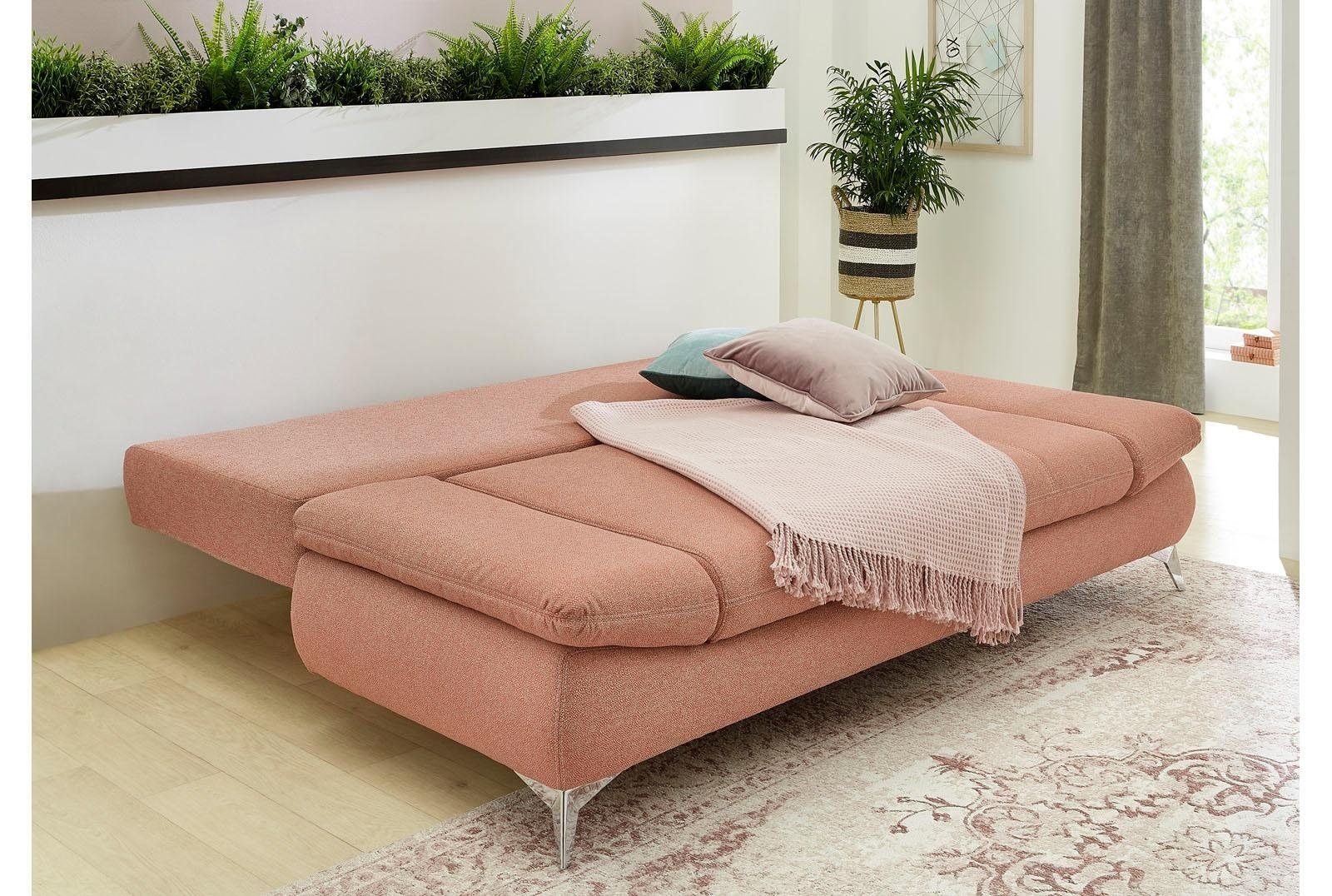 Jockenhöfer Gruppe Schlafsofa »Mats« mit verstellbaren Armlehnen, Bettfunktion und Bettkasten