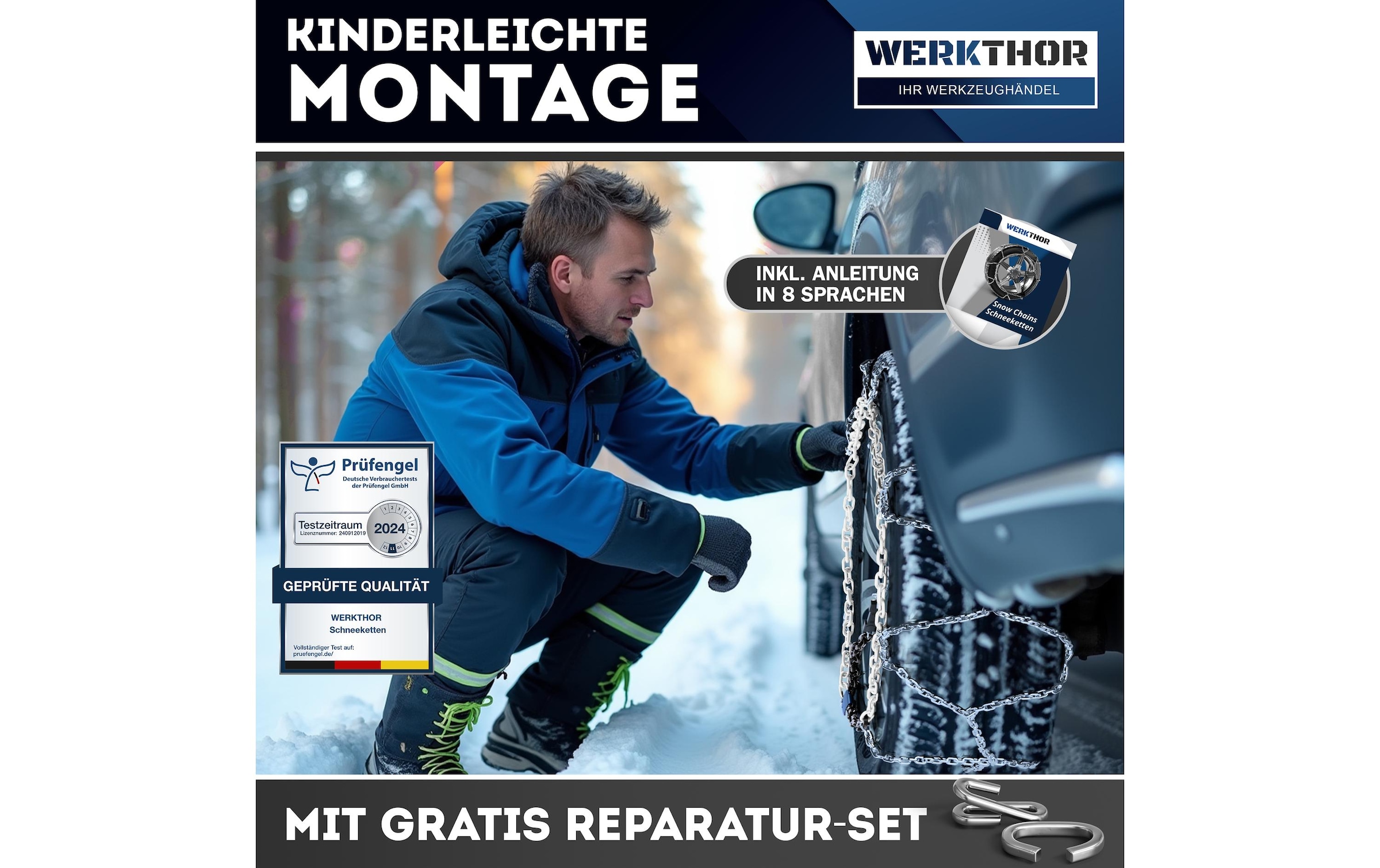   Schneeketten »Werkthor WT 110 2er Set«