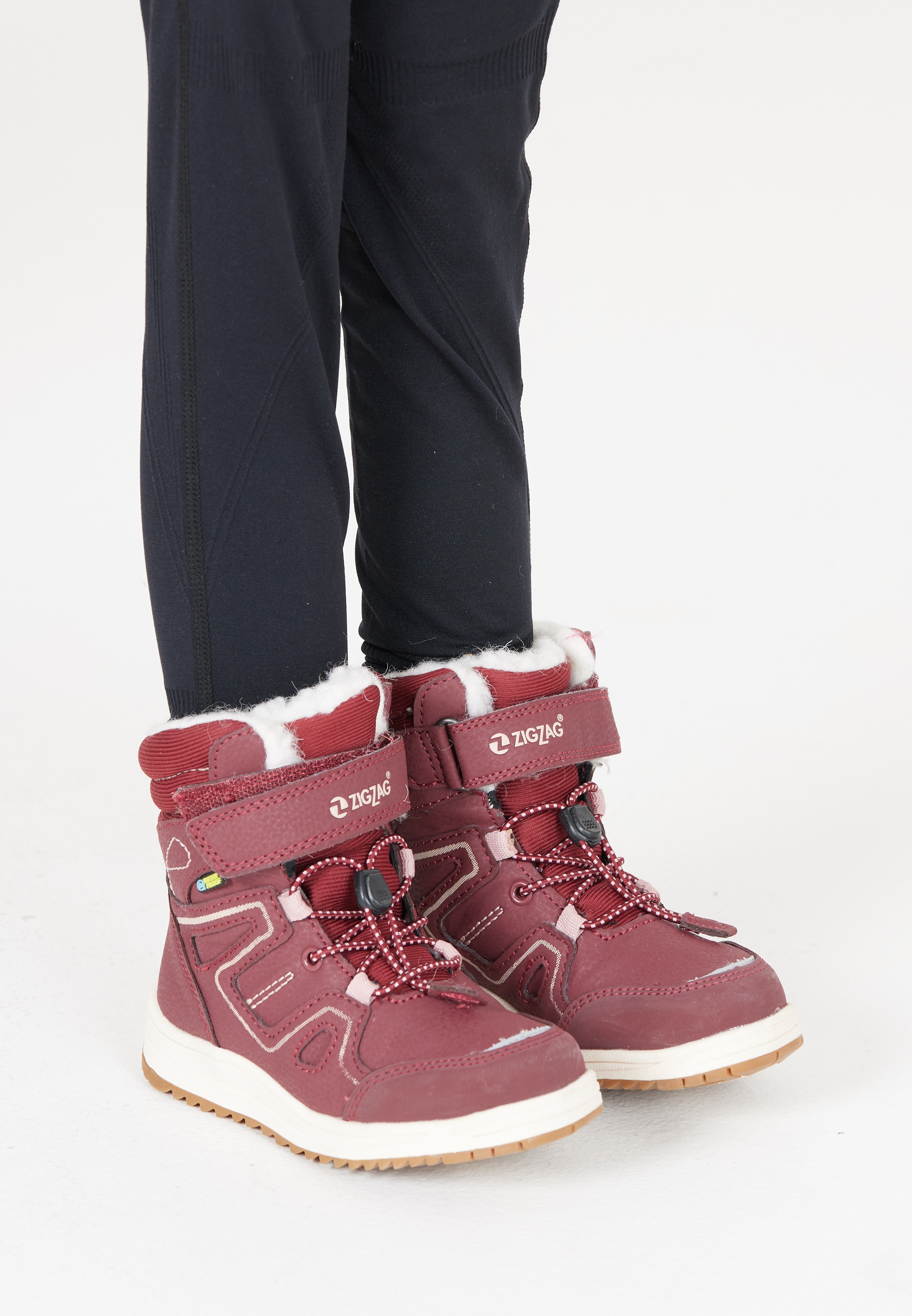 ZIGZAG Bottes d'hiver »Rincet Kids Boot WP«  bottes d'hiver, bottes à lacets, chaussures d'hiver, imperméables, doublées