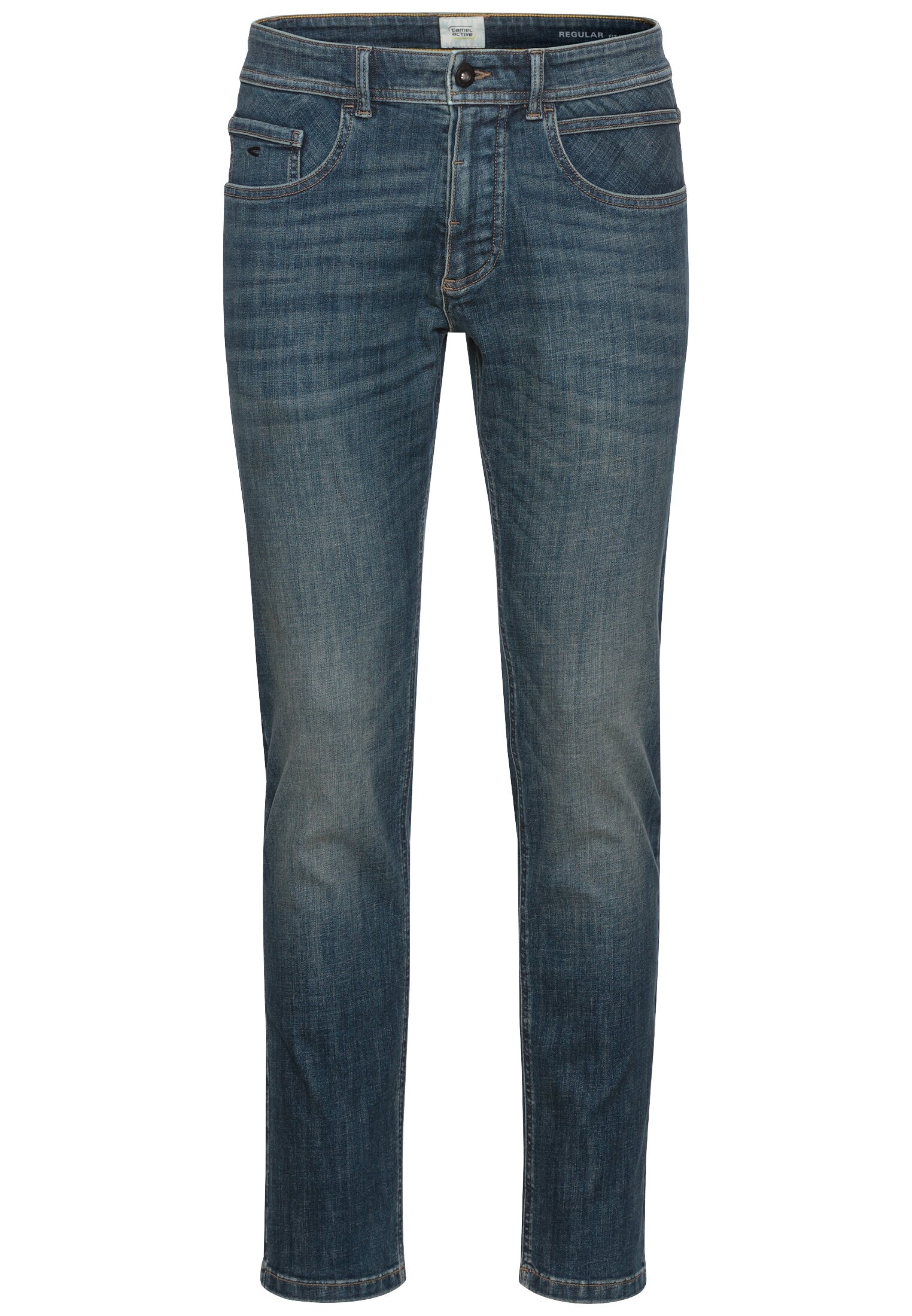 camel active Regular-fit-Jeans »fleXXXactive®«, im Five-Pocket Style
