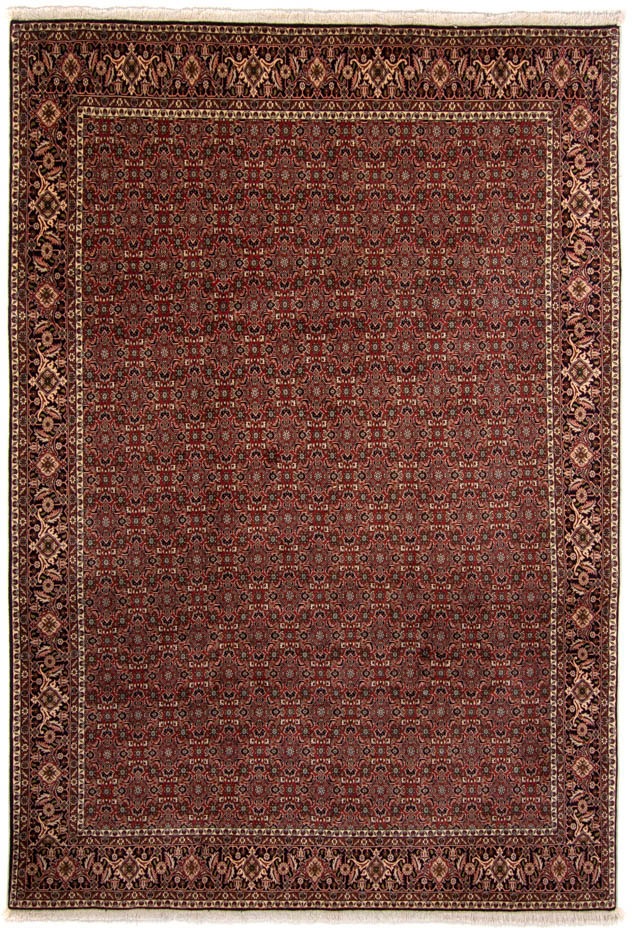 Image of morgenland Orientteppich »Perser - Bidjar - 342 x 244 cm - braun«, rechteckig, 15 mm Höhe, Wohnzimmer, Handgeknüpft, Einzelstück mit Zertifikat bei Ackermann Versand Schweiz