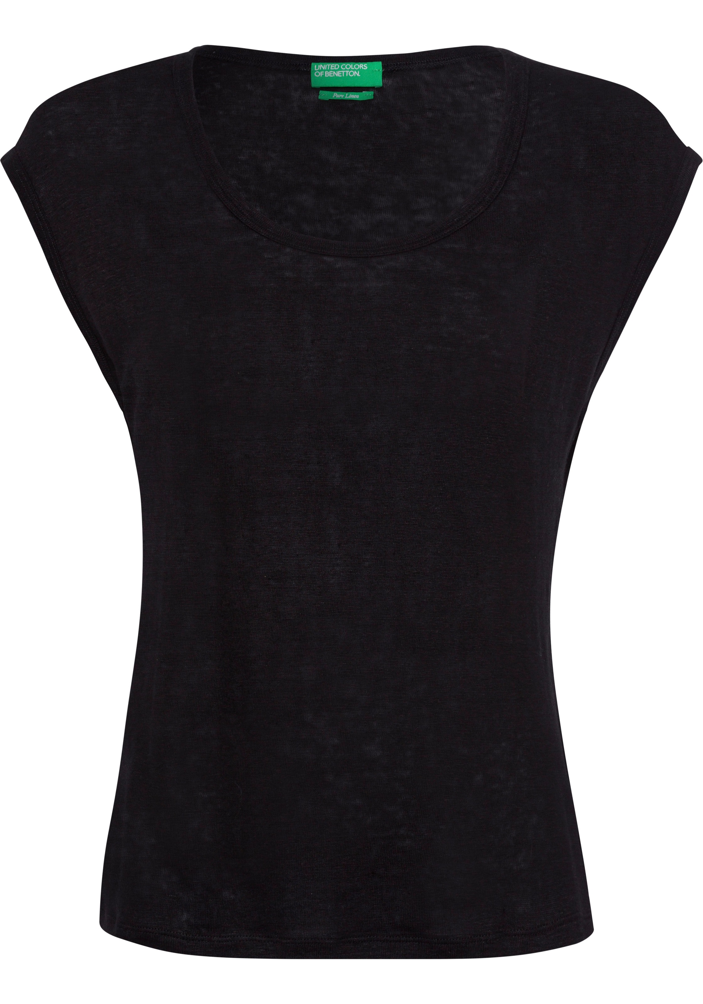 Image of United Colors of Benetton Kurzarmshirt, aus Leinen bei Ackermann Versand Schweiz