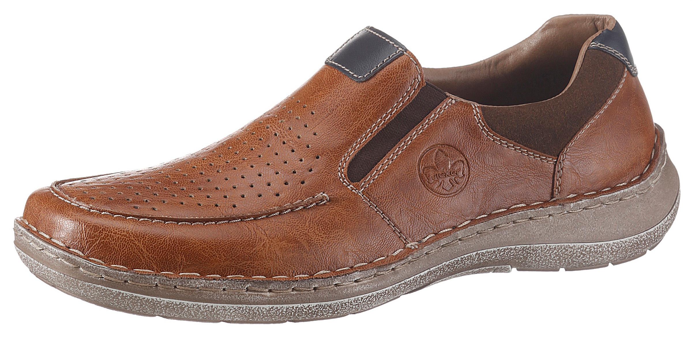 Image of Rieker Slipper, mit seitlicher Logoprägung bei Ackermann Versand Schweiz