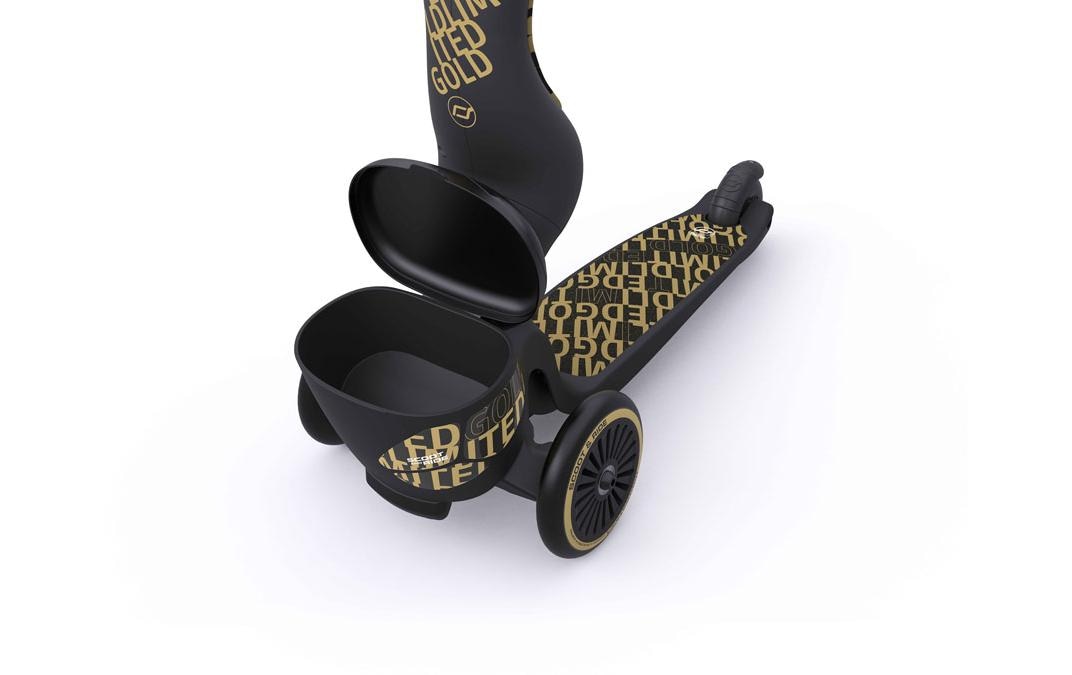 Dreiradscooter »Scoot and Ride 1 Gold/Schwarz«