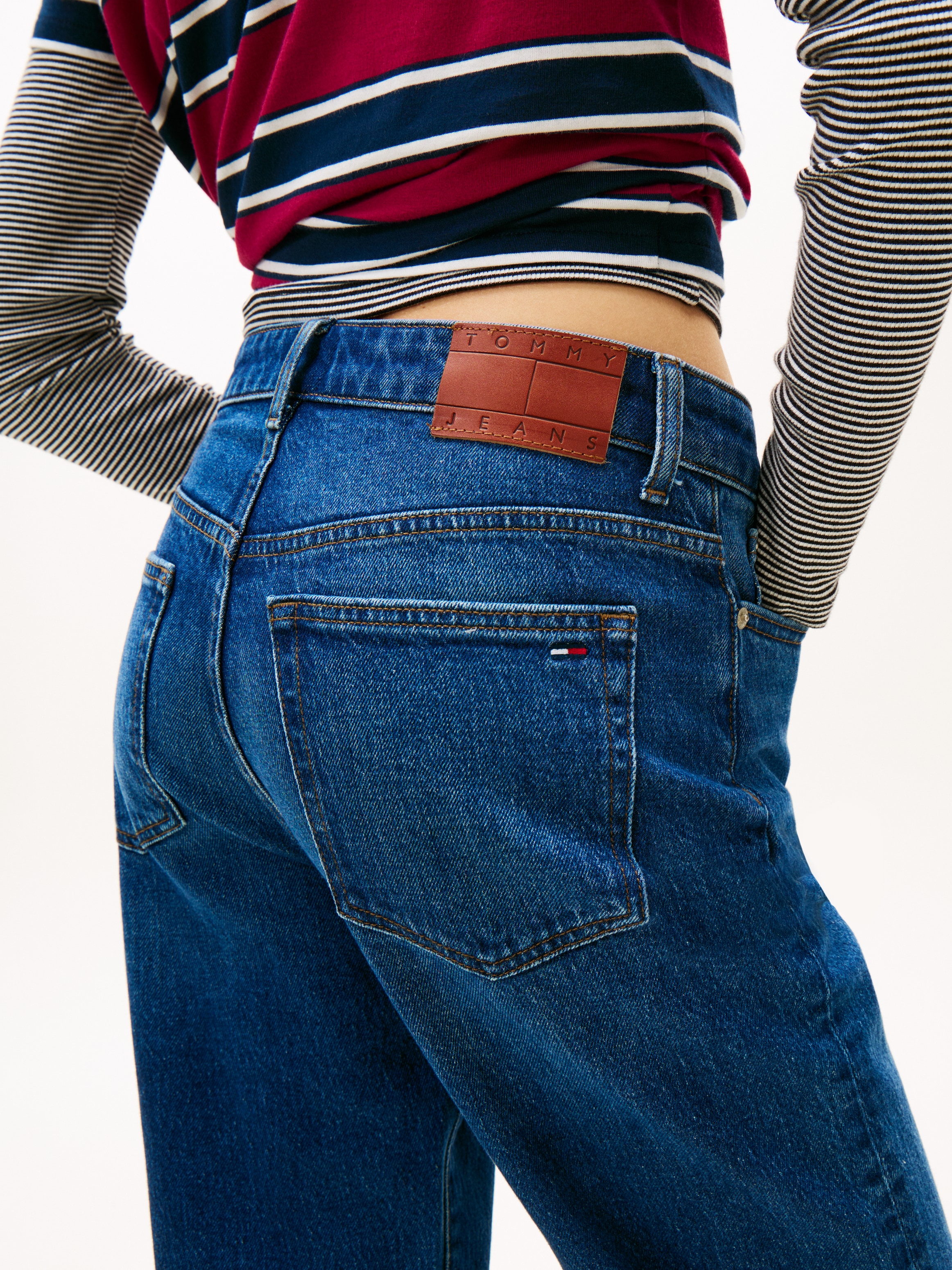 Tommy Jeans Straight-Jeans »KIRA MR SLIM STR«