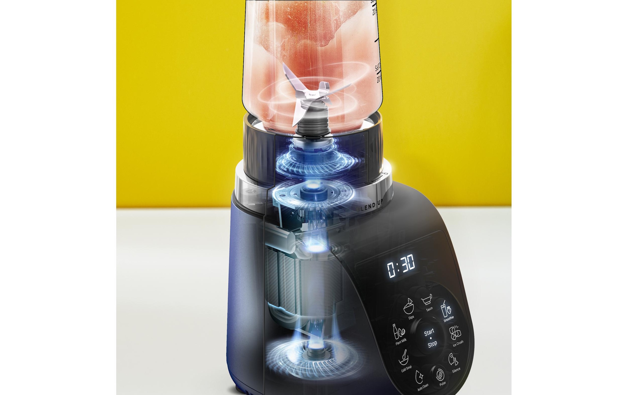 Tefal Mixeur sur pied »BL19H4 Blend Up« 1000 W 8 programmes automatiques, compact, mode silence