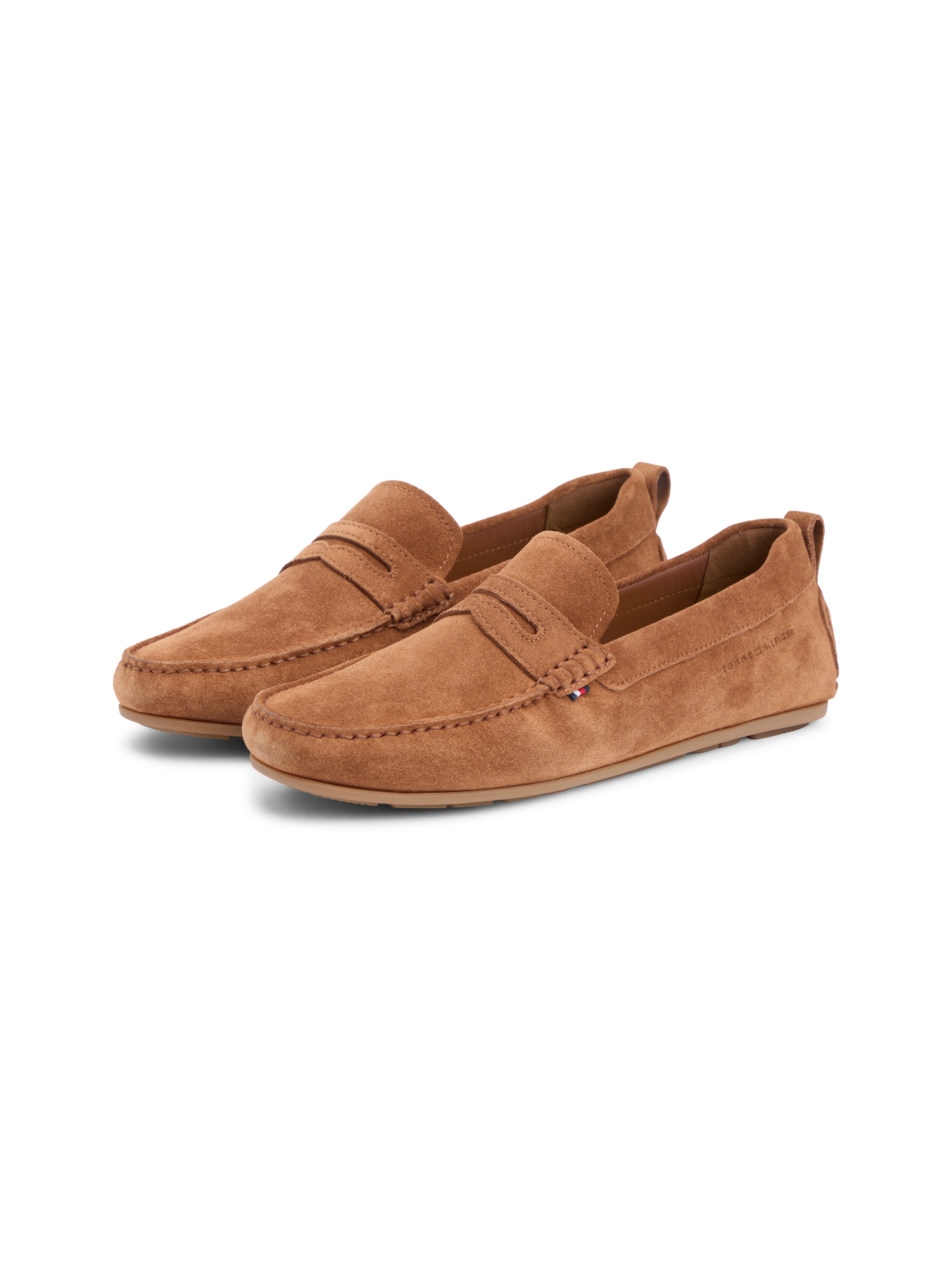 Image of Tommy Hilfiger Slipper "CORE HILFIEGR SUEDE DRIVER" Flats, Schlupfschuh in Mokassin-Optik