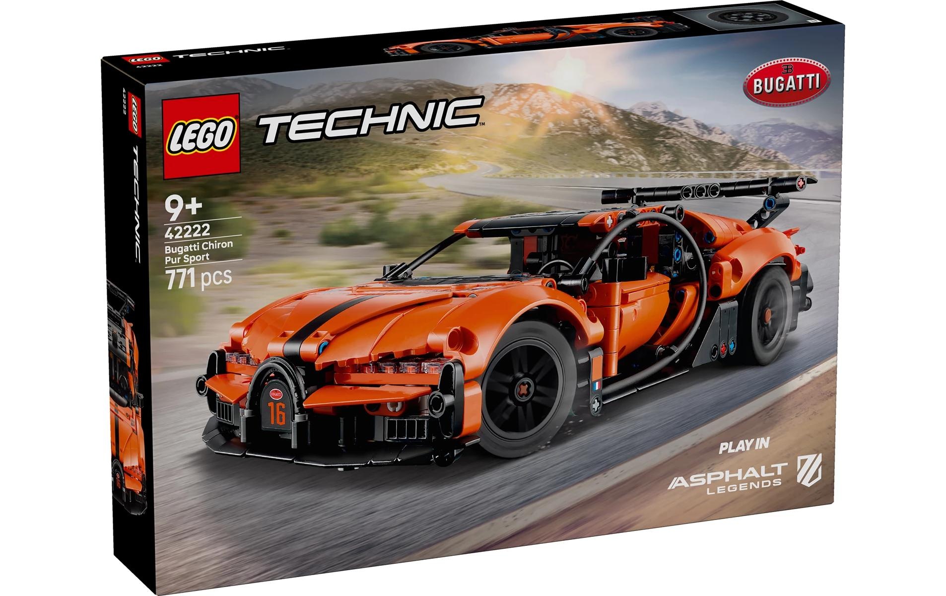   Konstruktionsspielsteine »Technic Bugatti Chiron Pur Sport Hypercar 42222« Kategorie: Fahrzeug