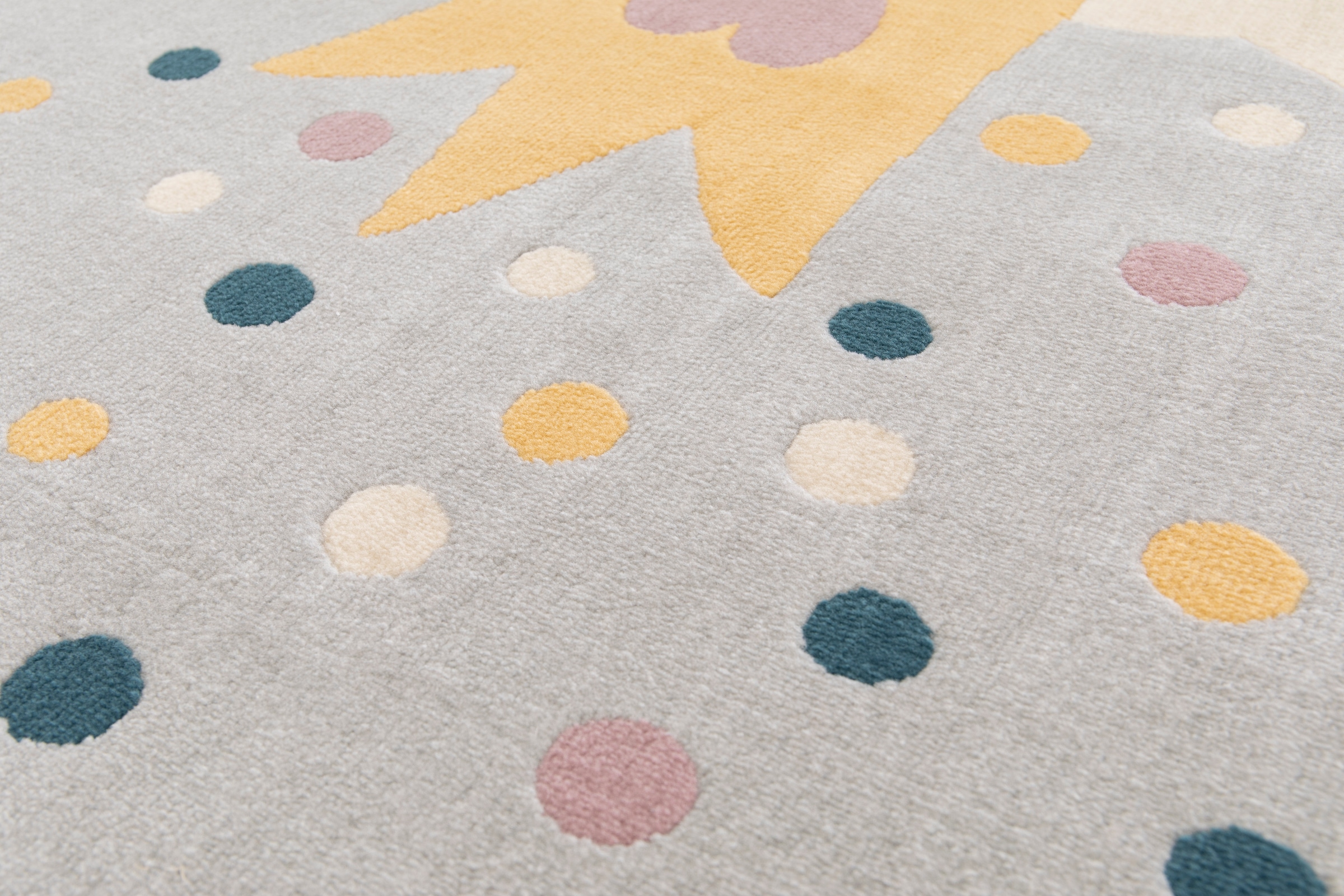 Primaflor-Ideen in Textil Kinderteppich »COCOON - Königsfell« rechteckig 6 mm Höhe Kurzflor, Motiv Katze