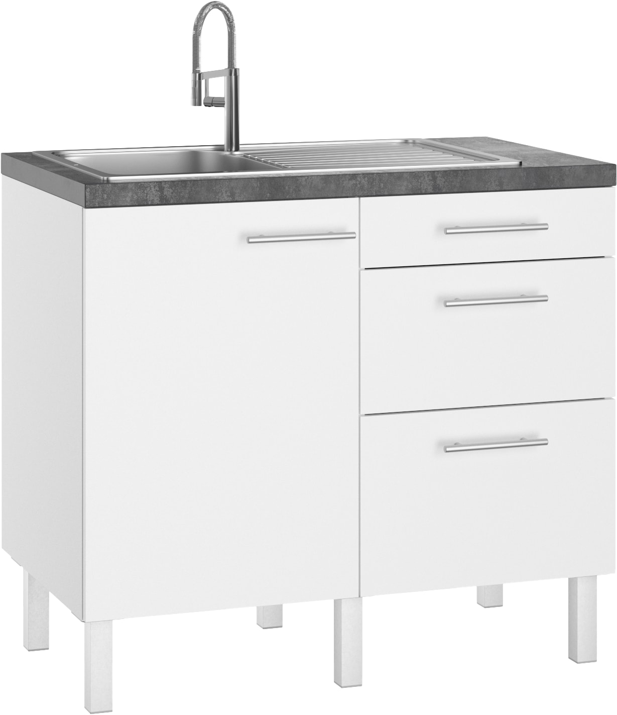 Image of OPTIFIT Pantryküche "Lilly" Breite 100 cm