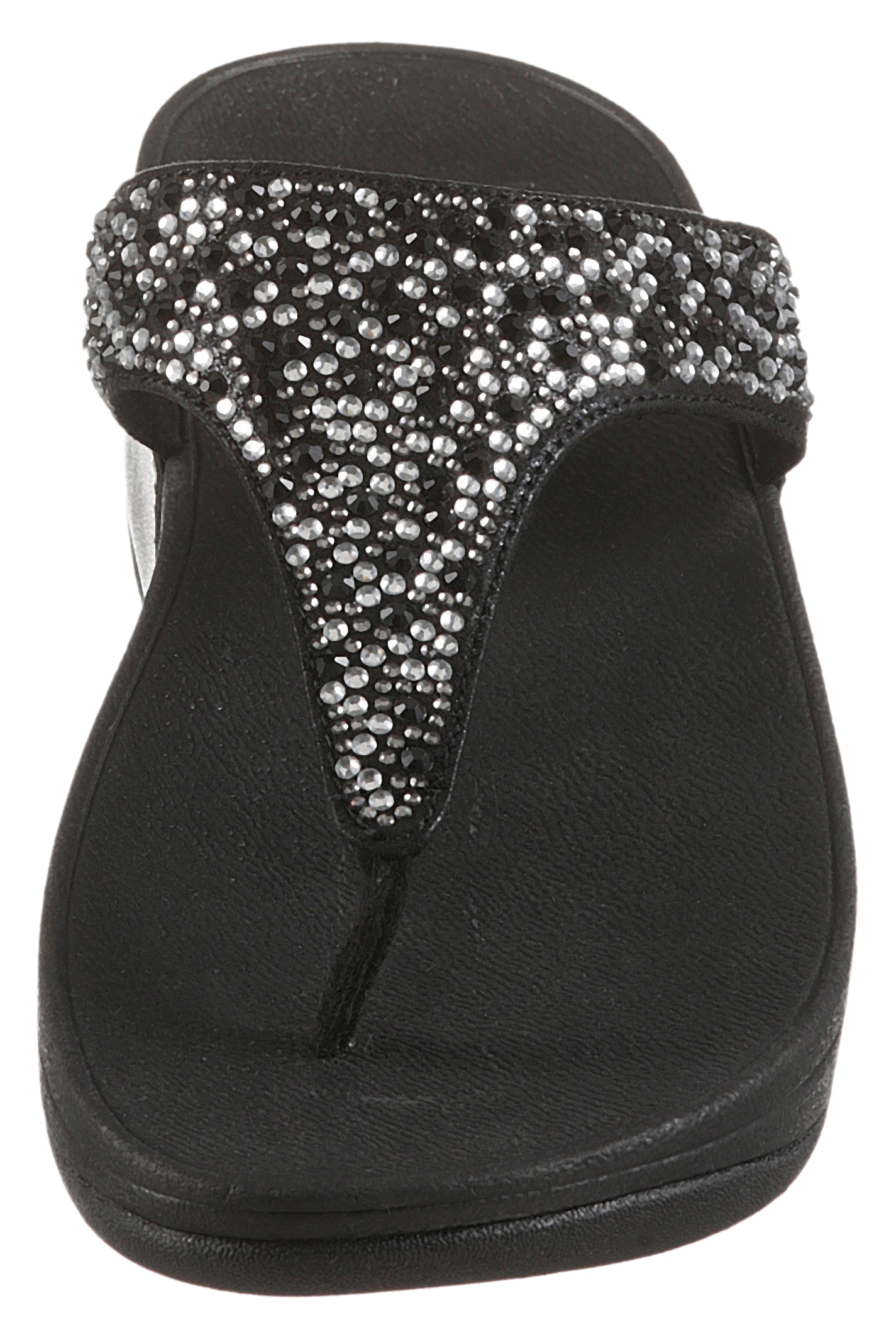 Fitflop Zehentrenner »LULU CRYSTAL«  , Sandale, Pantolette mit Schmucksteine