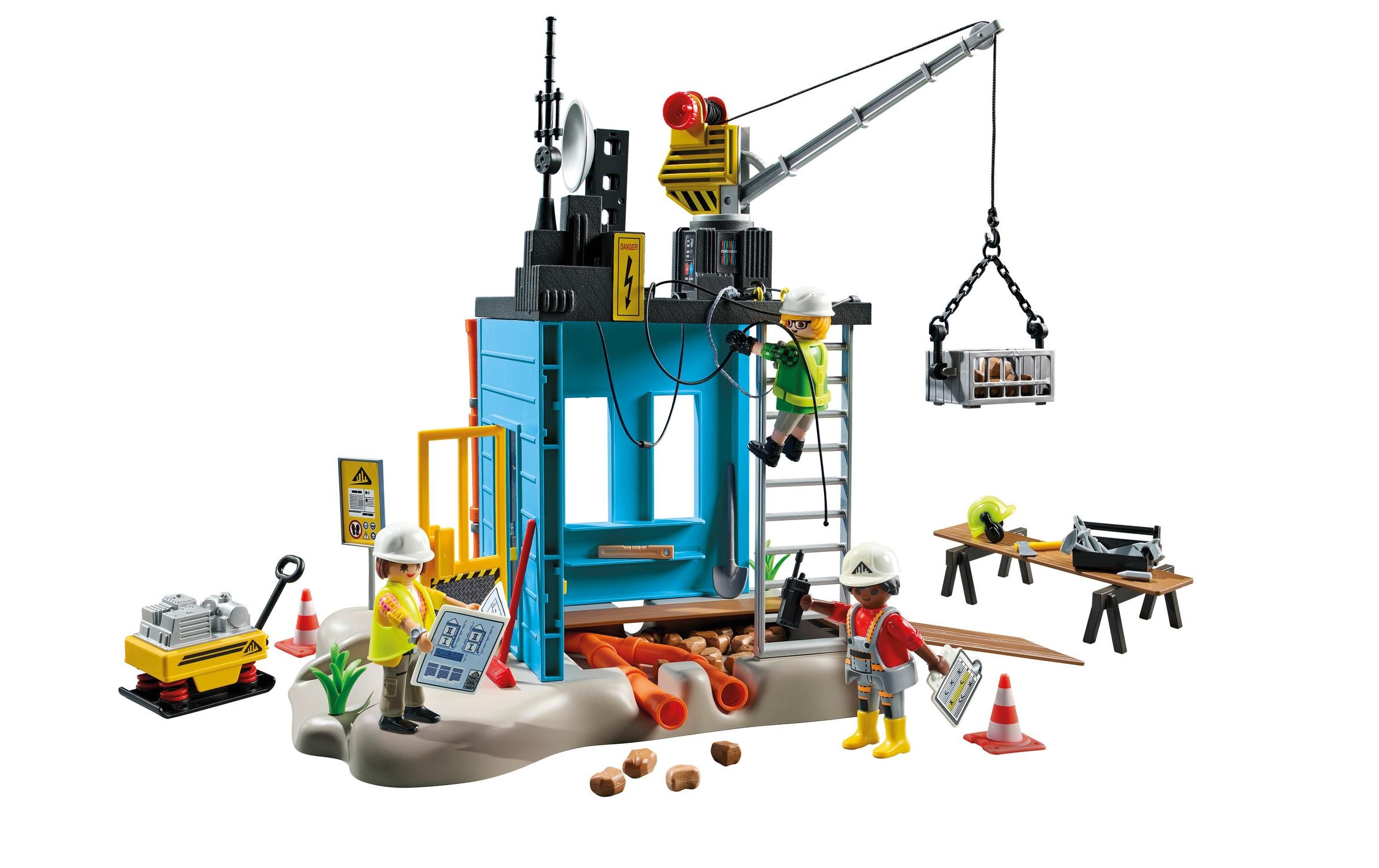 Playmobil® Briques de jeu »My Life Baustelle 71650«