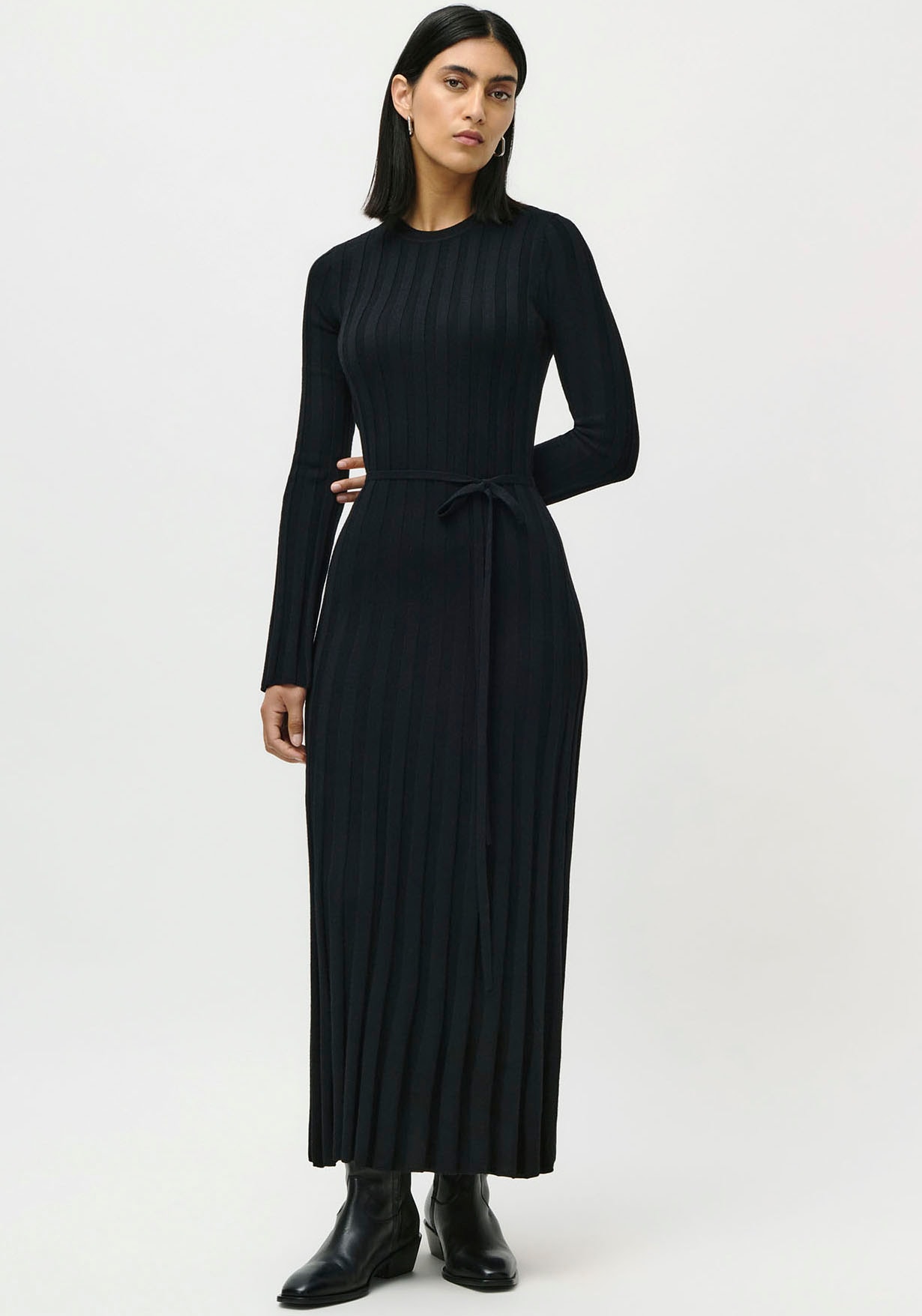 LeGer Strickkleid »Tamina, LeGer by Lena Gercke« Ohne Tasche Regular fit mit Rundhalsausschnitt