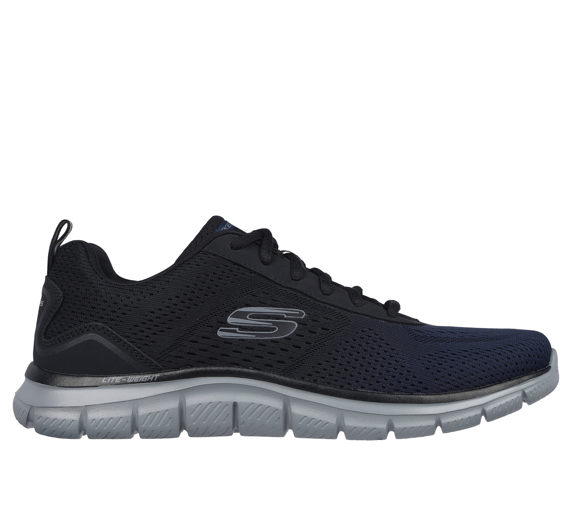 Skechers Sneaker »TRACK-RIPKENT«  Freizeitschuh, Halbschuh, Schnürschuhin veganer Verarbeitung